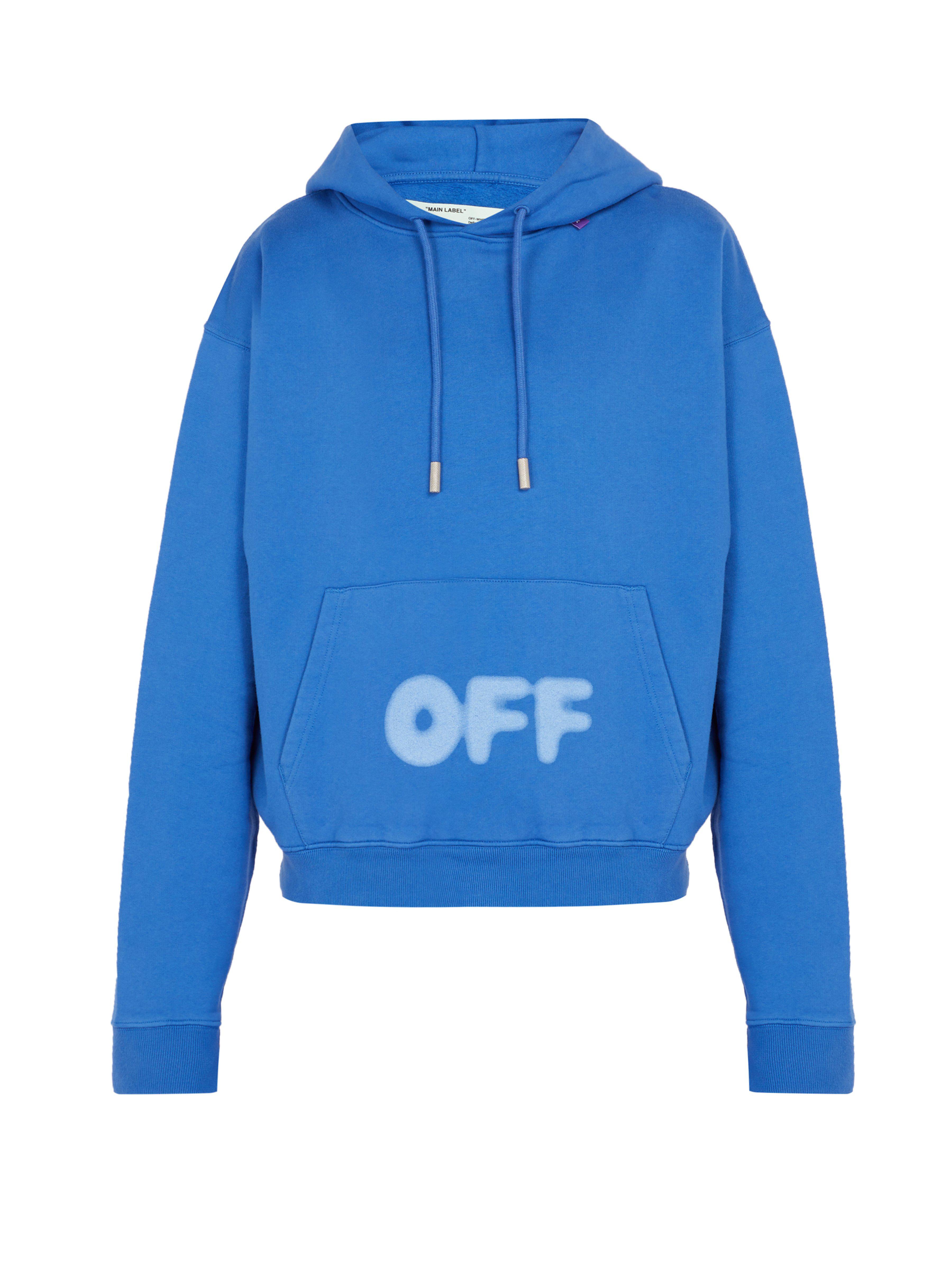 Sweat off white bleu Clearance