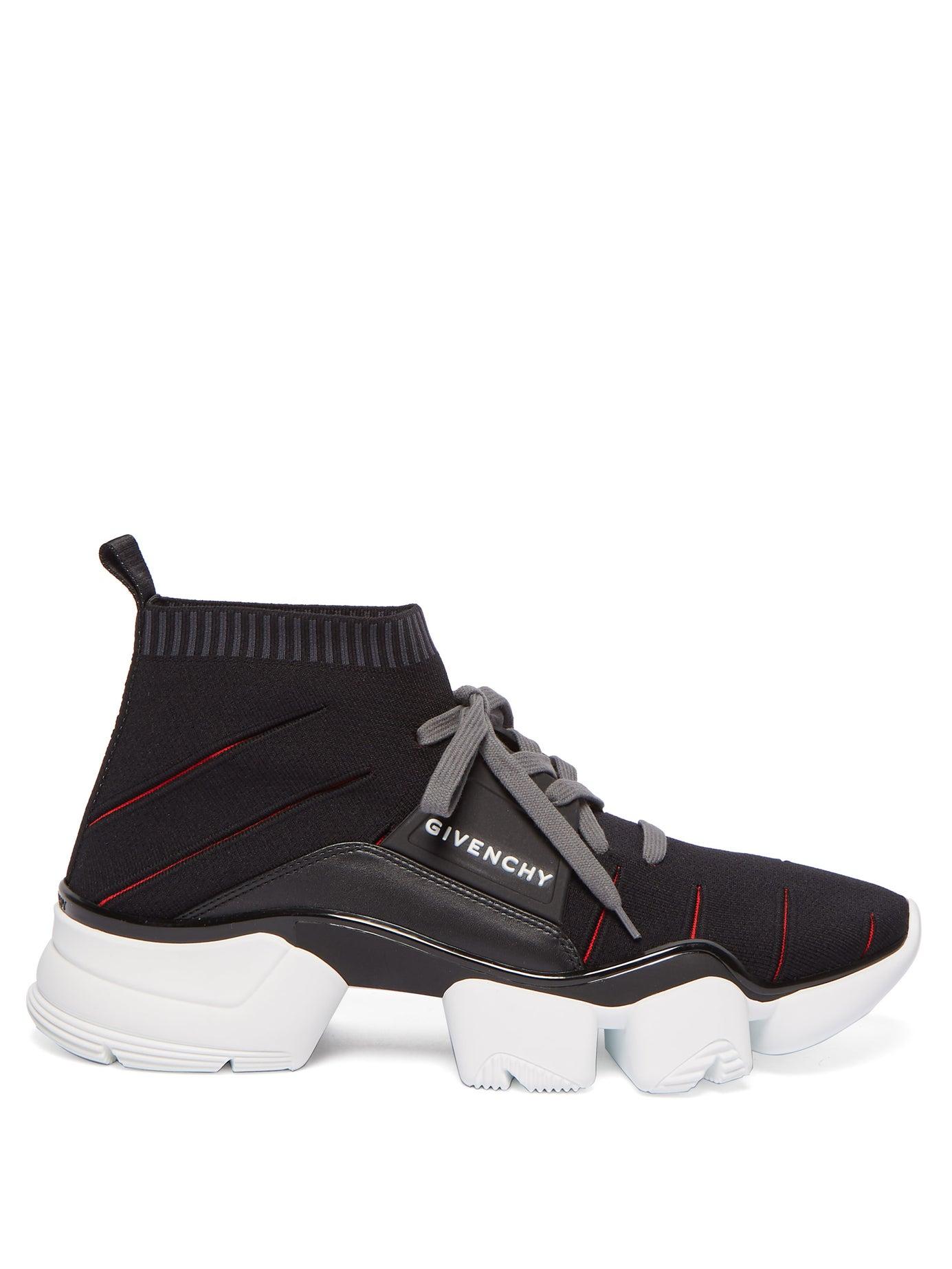 Givenchy Rubber Jaw Raised-sole Sock 