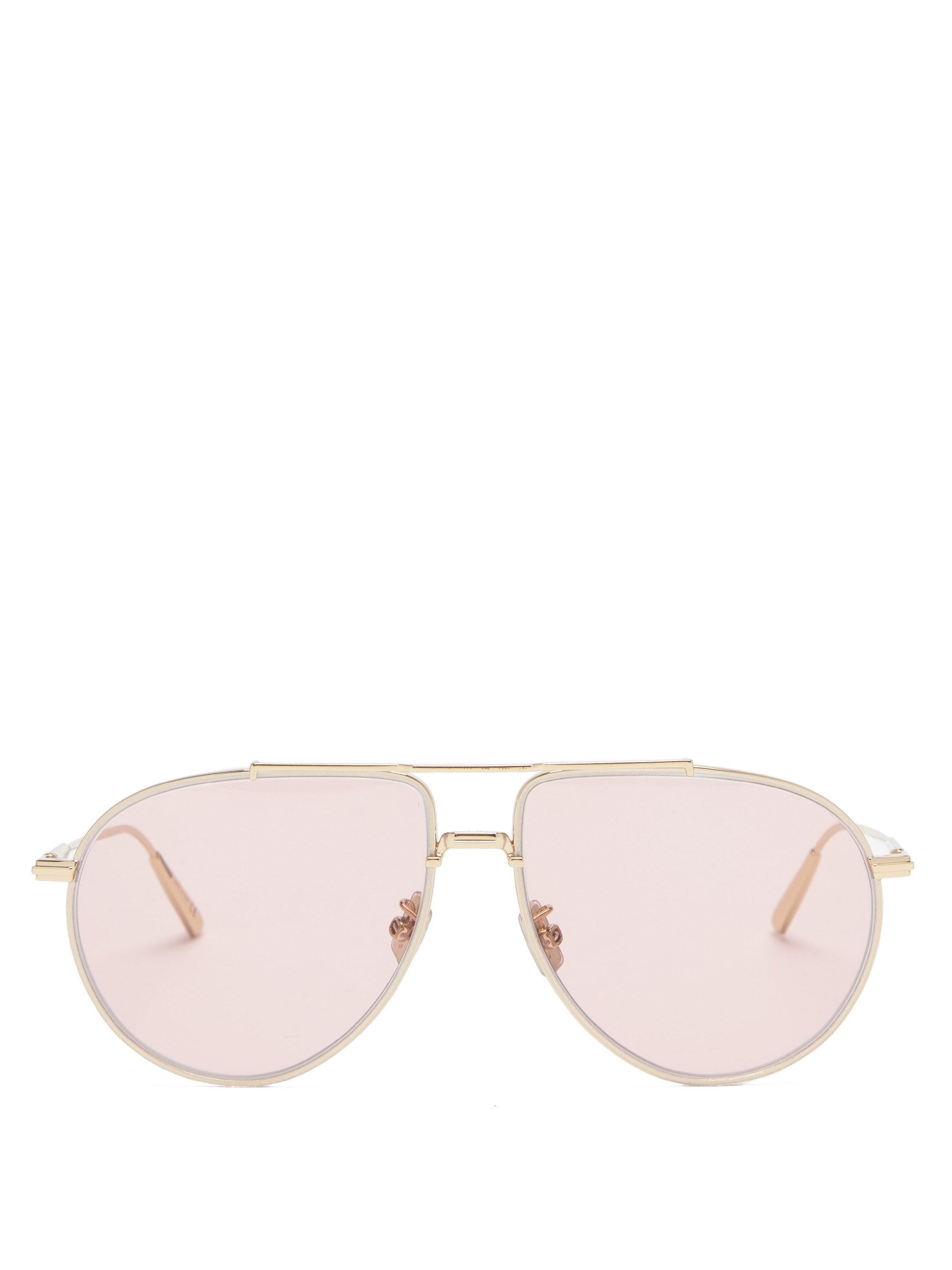 dior pink gold sunglasses
