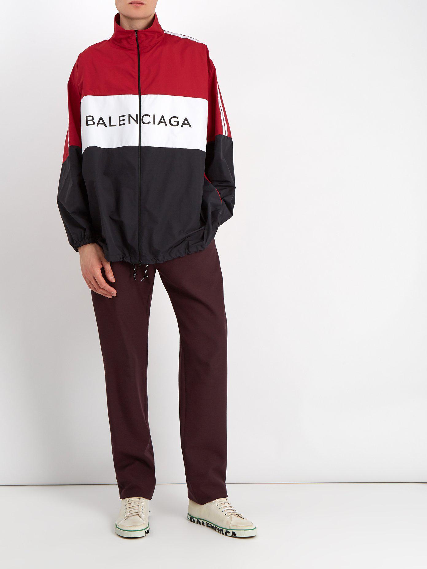 balenciaga track 2 red