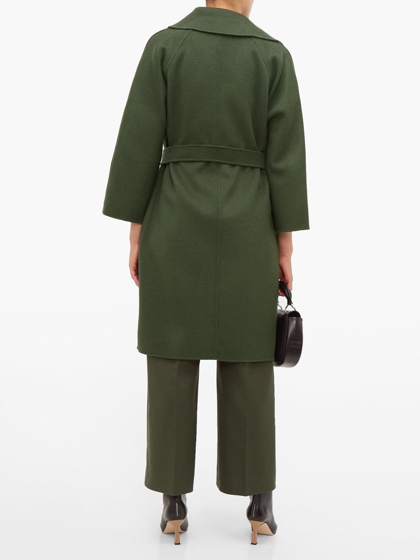max mara green coat