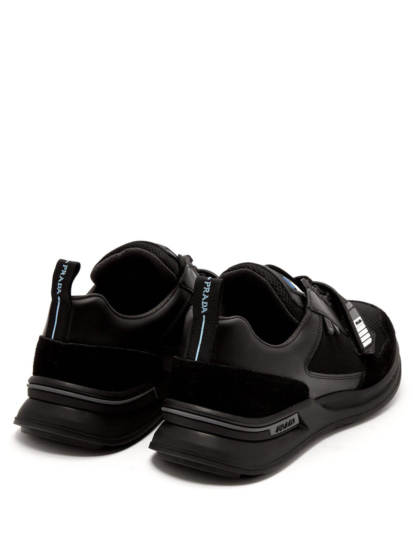 prada trainers velcro
