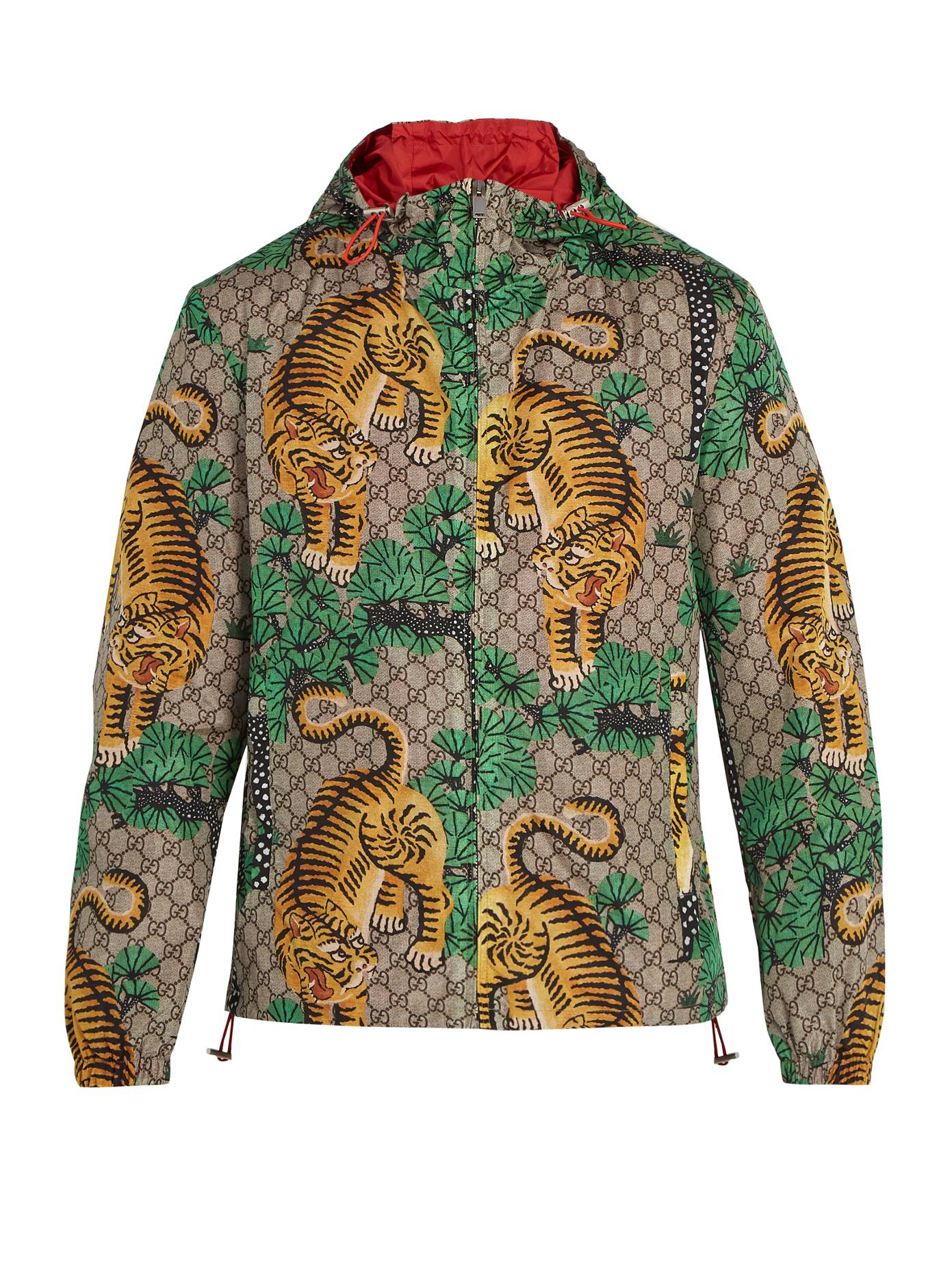 Gucci clearance bengal windbreaker