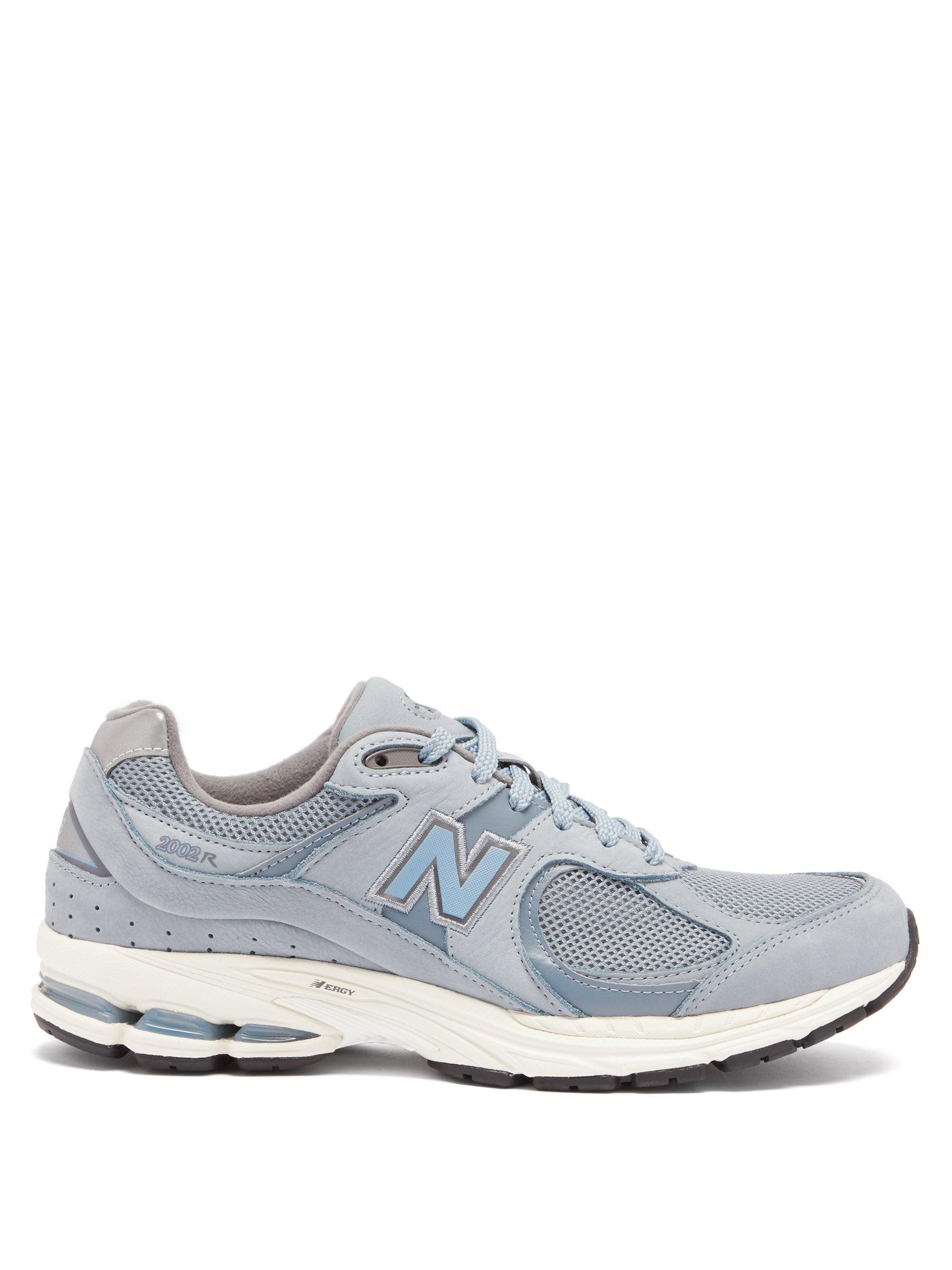 New Balance 2002r Mesh, Leather And Suede Trainers for Men | Lyst