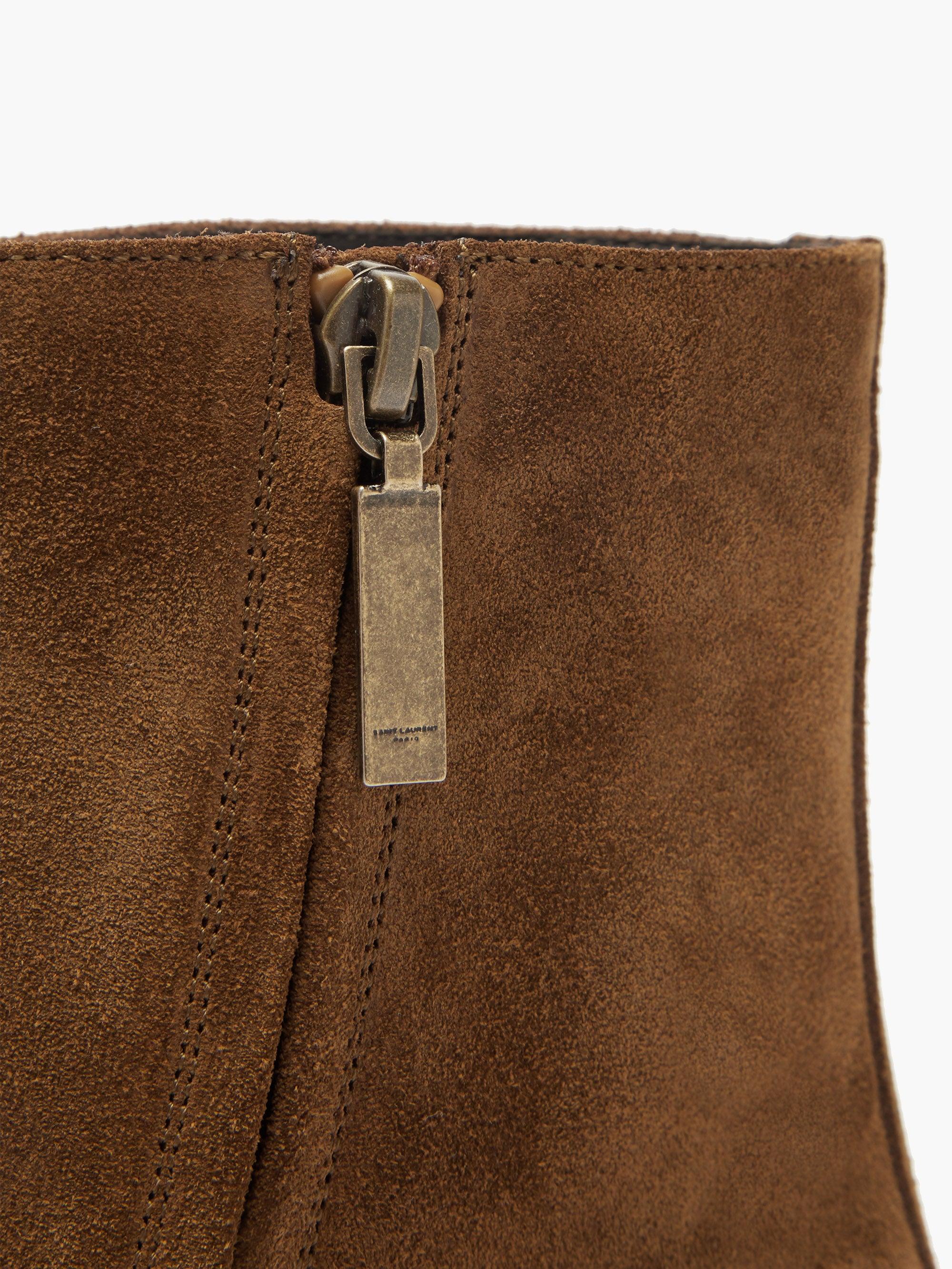 saint laurent wyatt suede