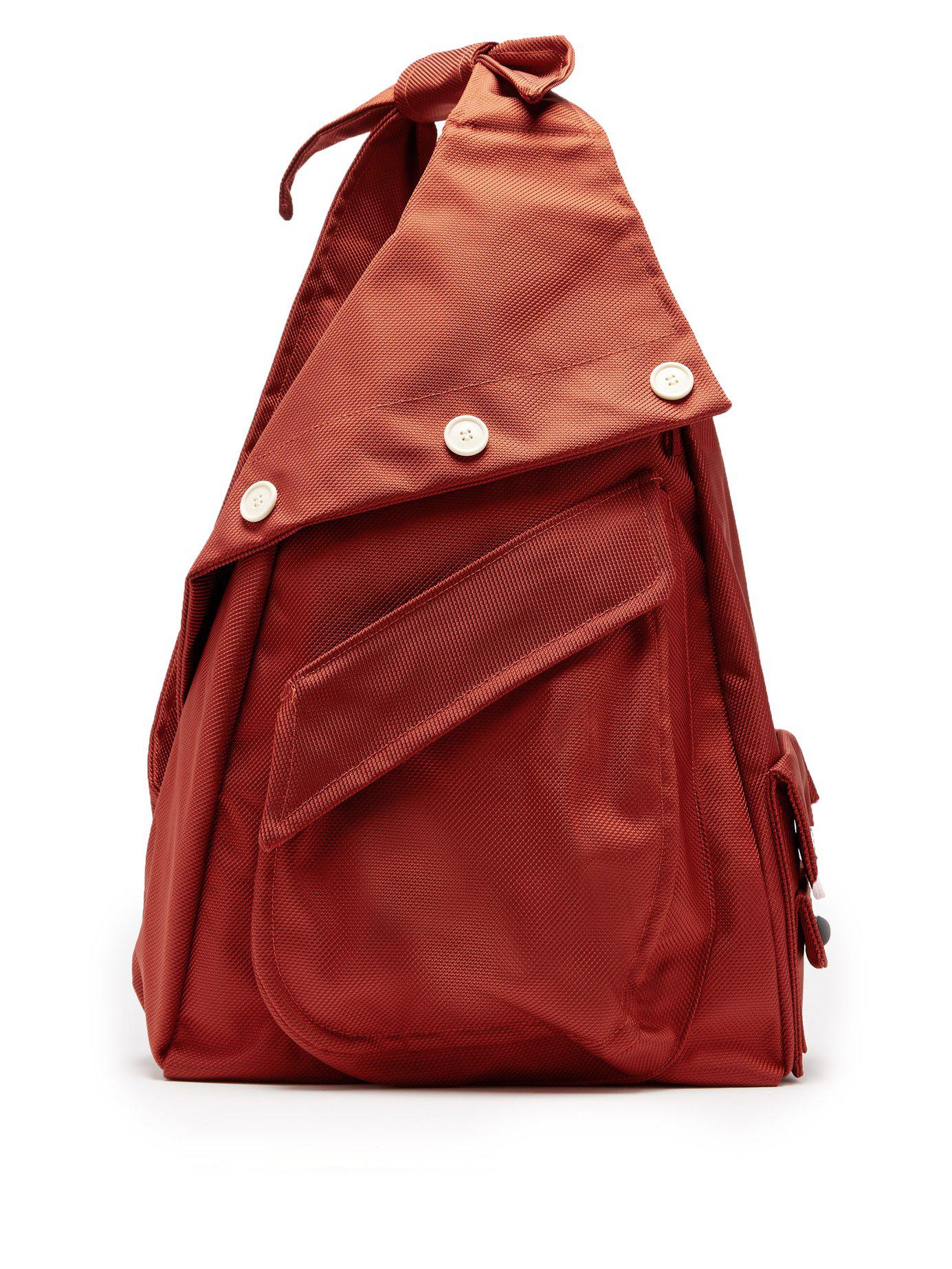 Eastpak X Raf Simons Organized Sling Backpack in Red for Men