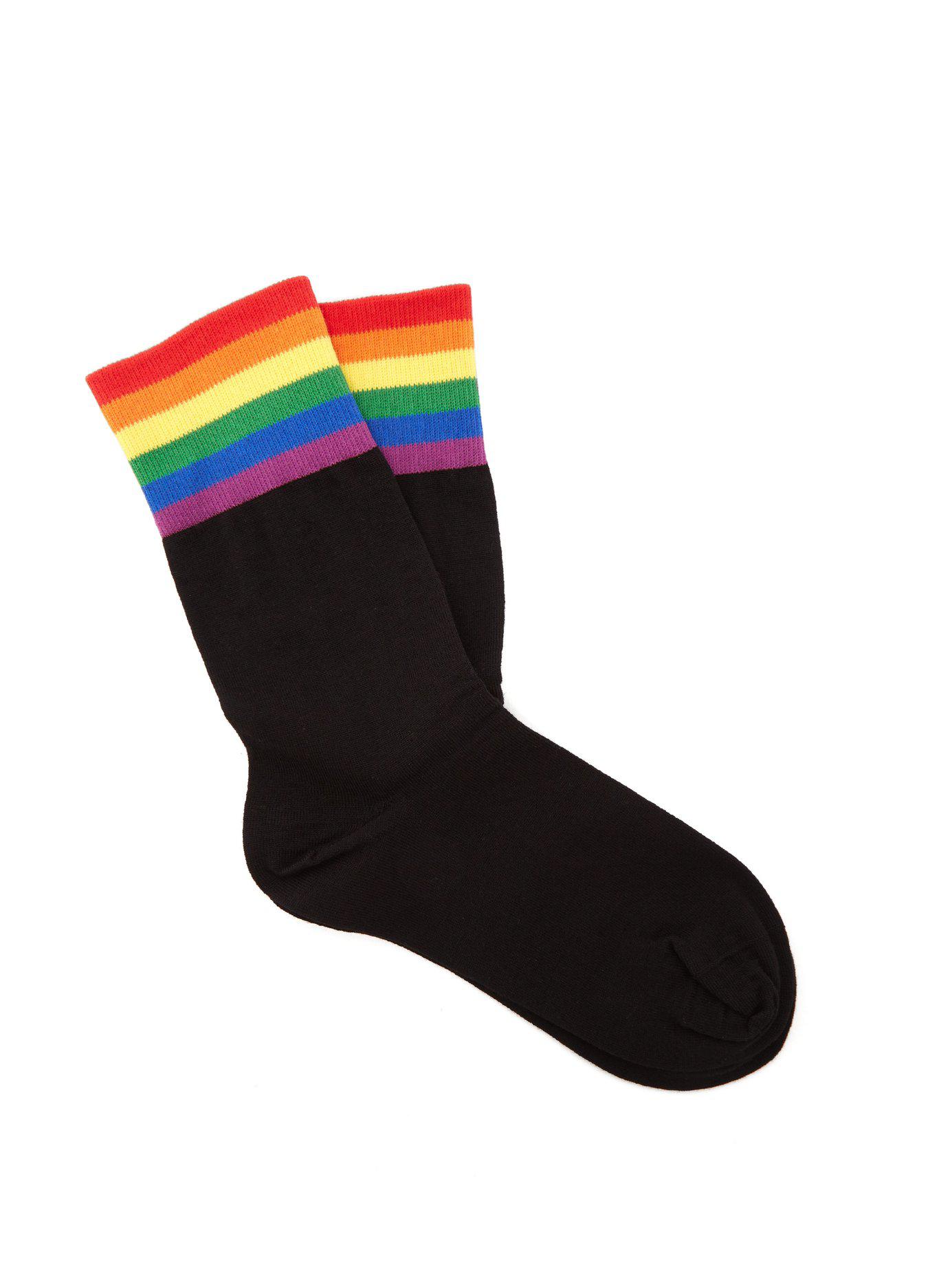Burberry Rainbow Wool-blend Socks in 