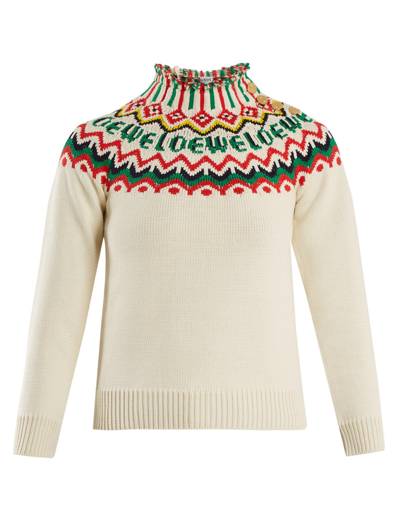 loewe knitwear