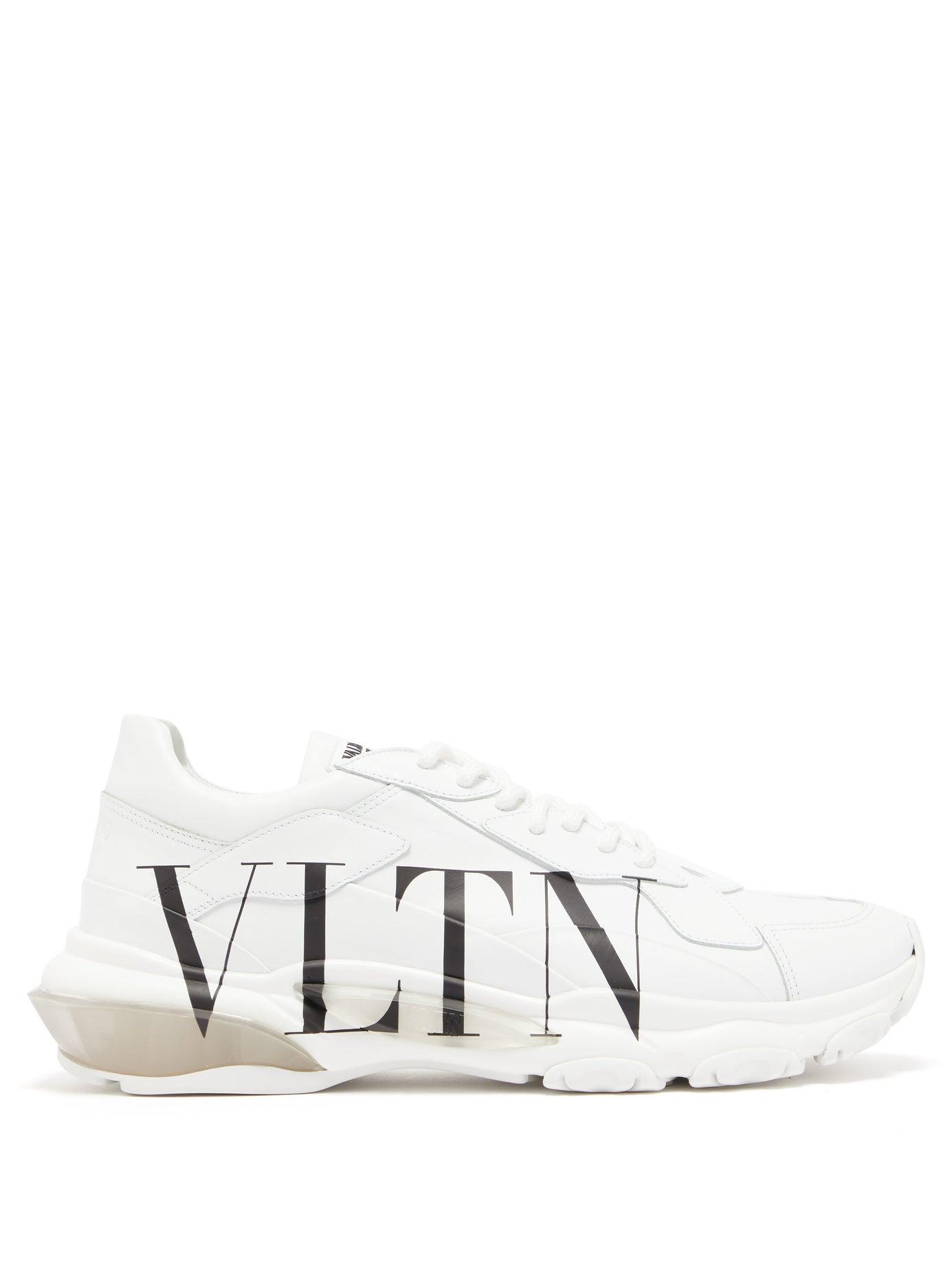 vltn white shoes