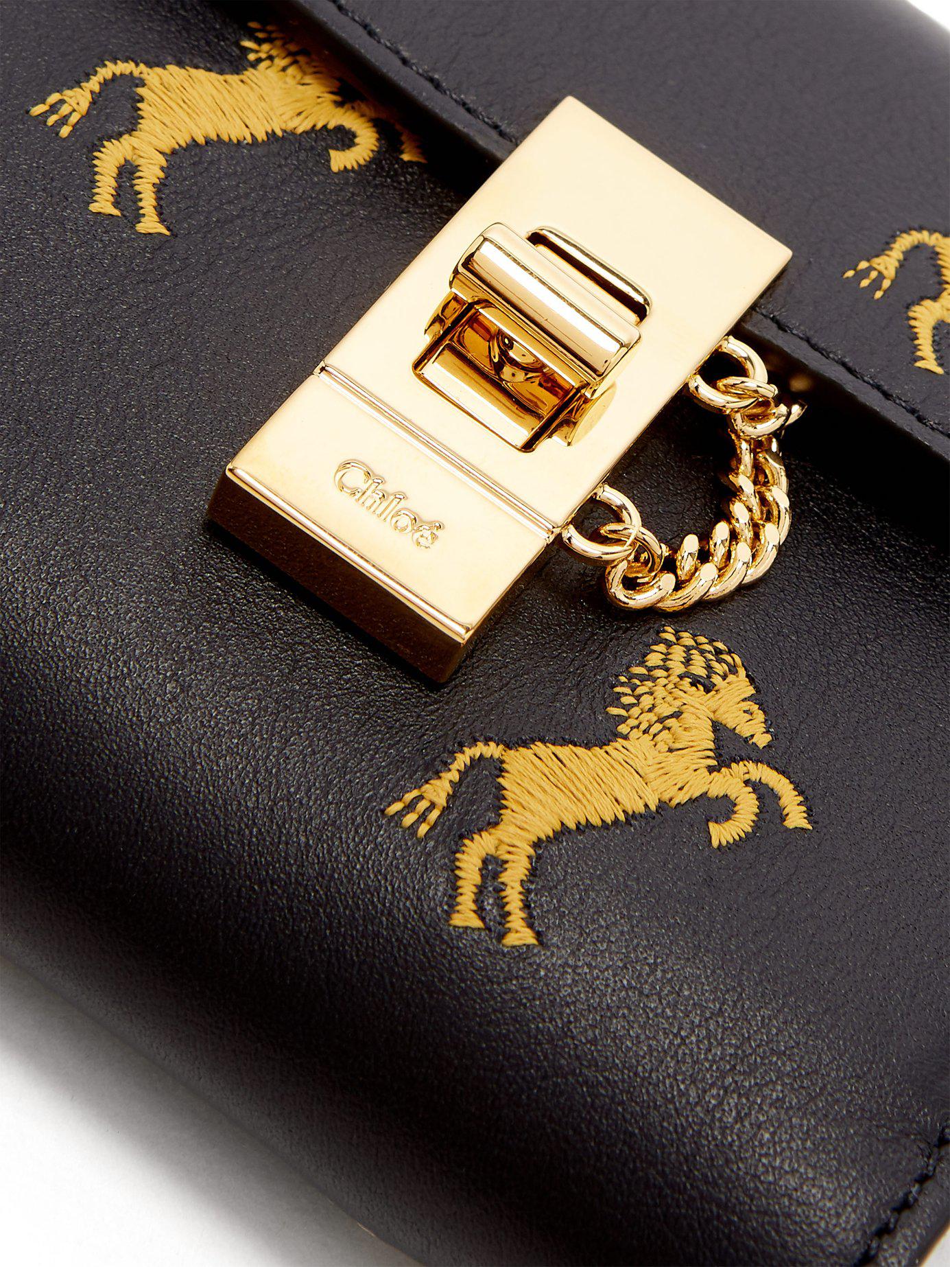 chloe horse wallet
