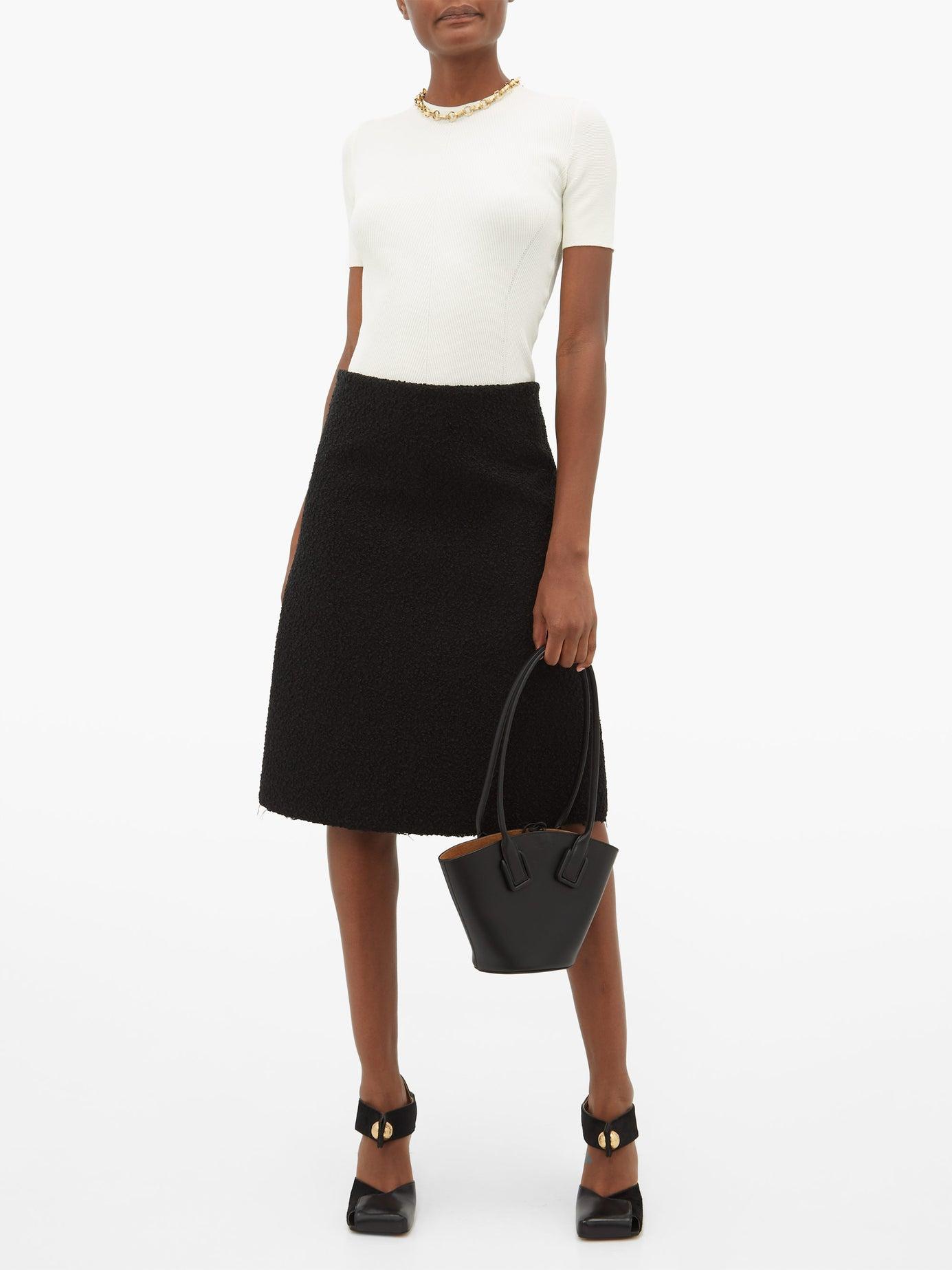bottega veneta square toe pumps