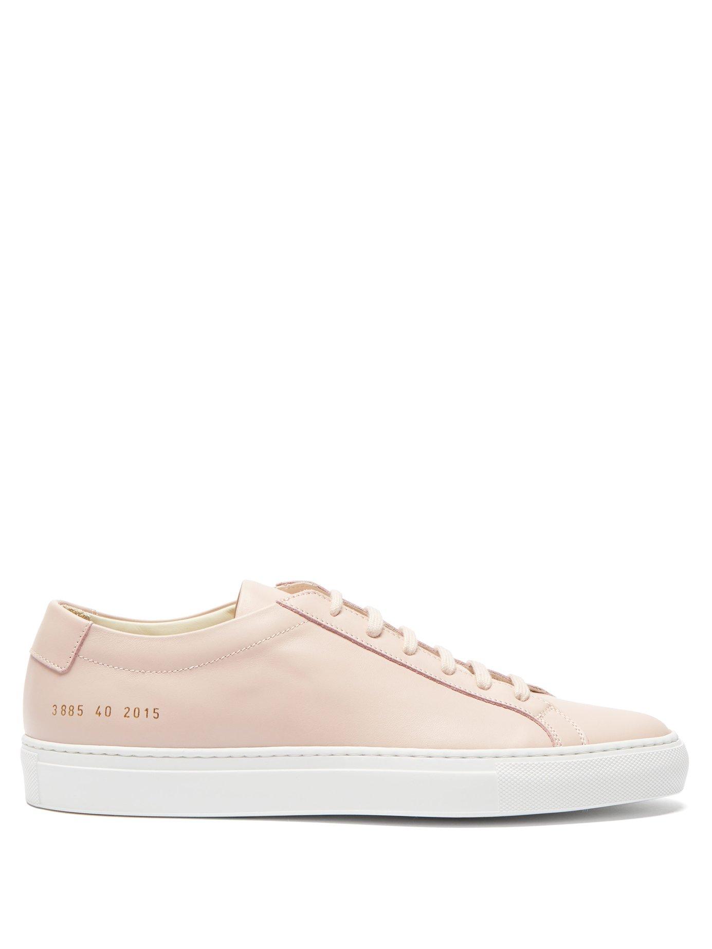 Common Projects Original Achilles Low Top Leather Trainers in Light ...