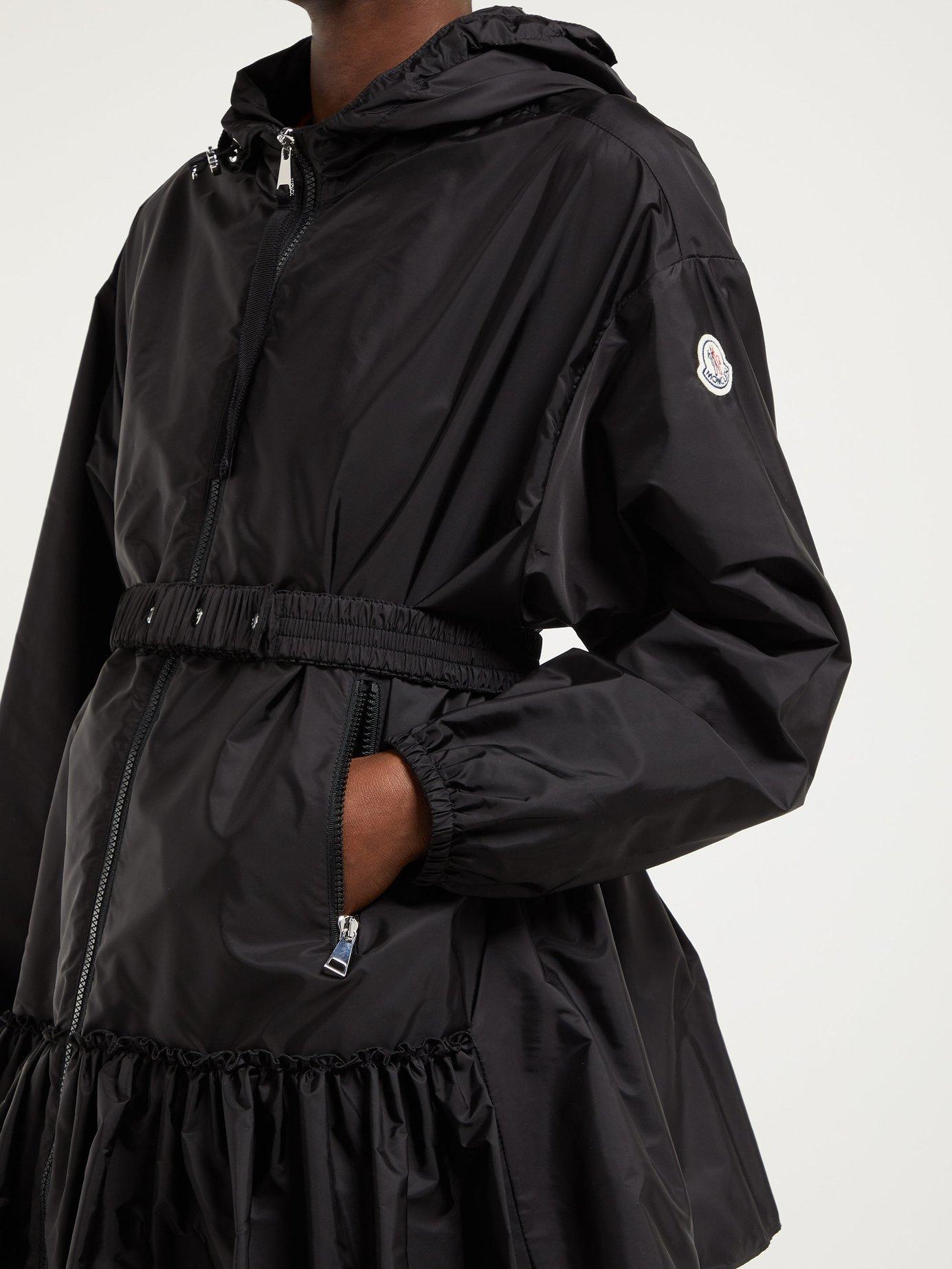 Moncler Tbilisi Hooded Technical Jacket in Black | Lyst