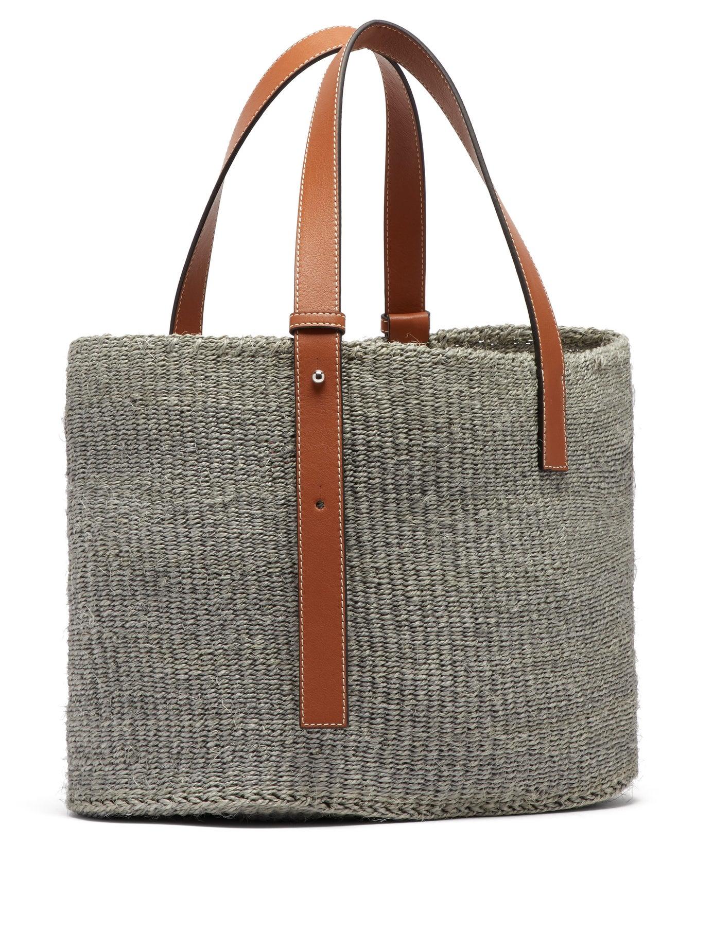 loewe bag woven