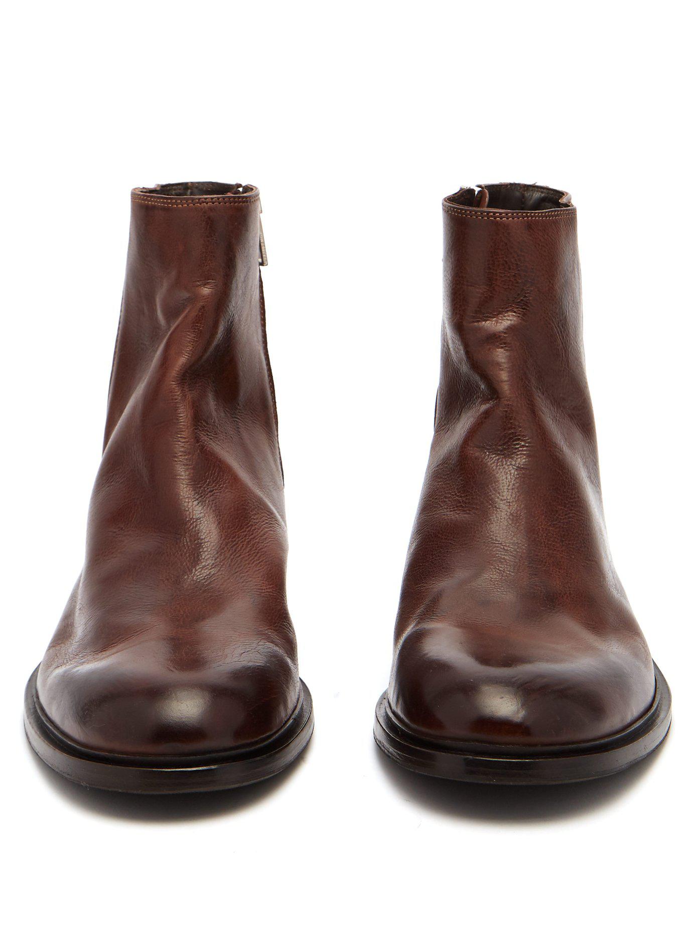 Paul smith brown boots new arrivals