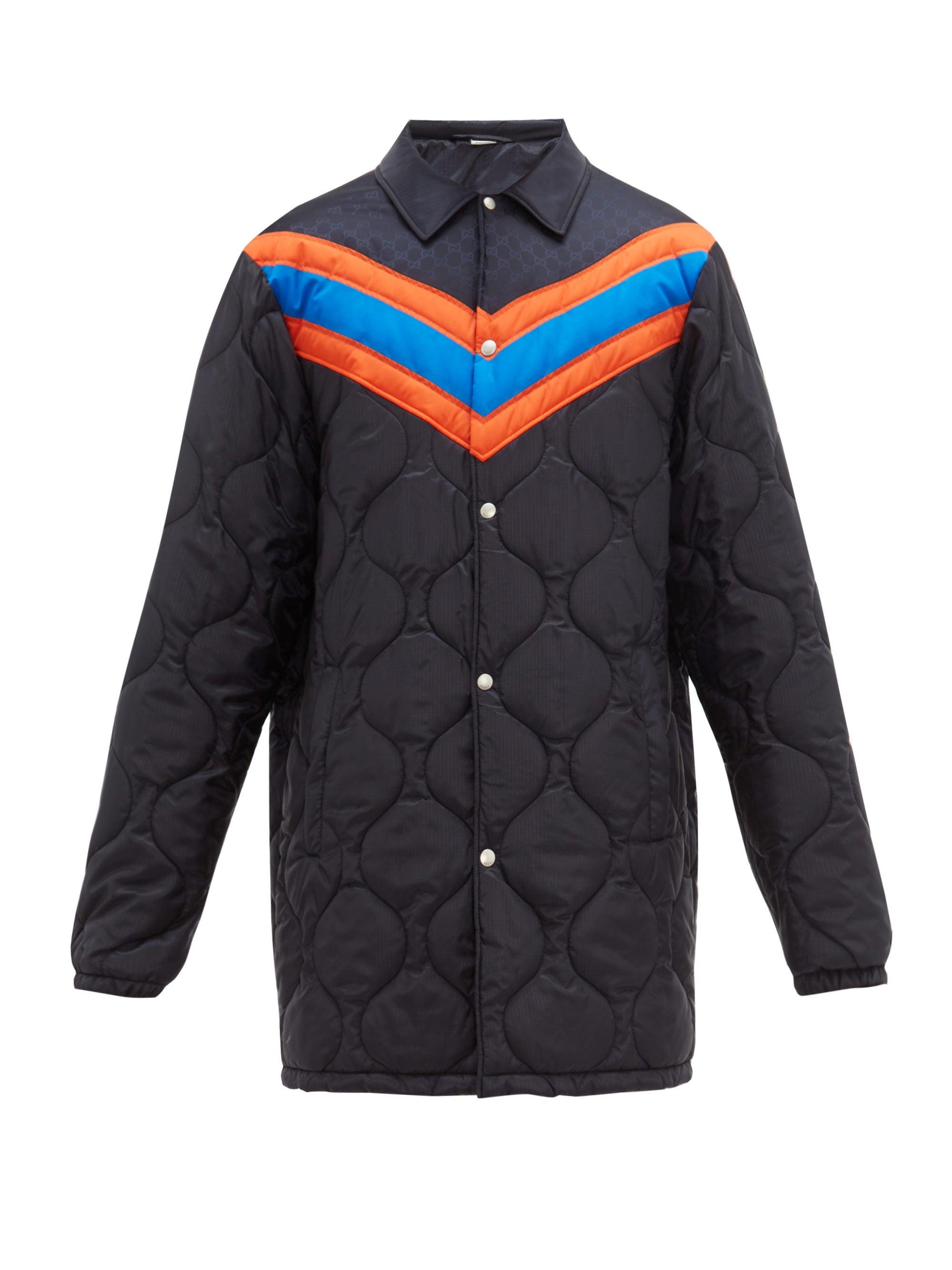 gucci chevron jacket
