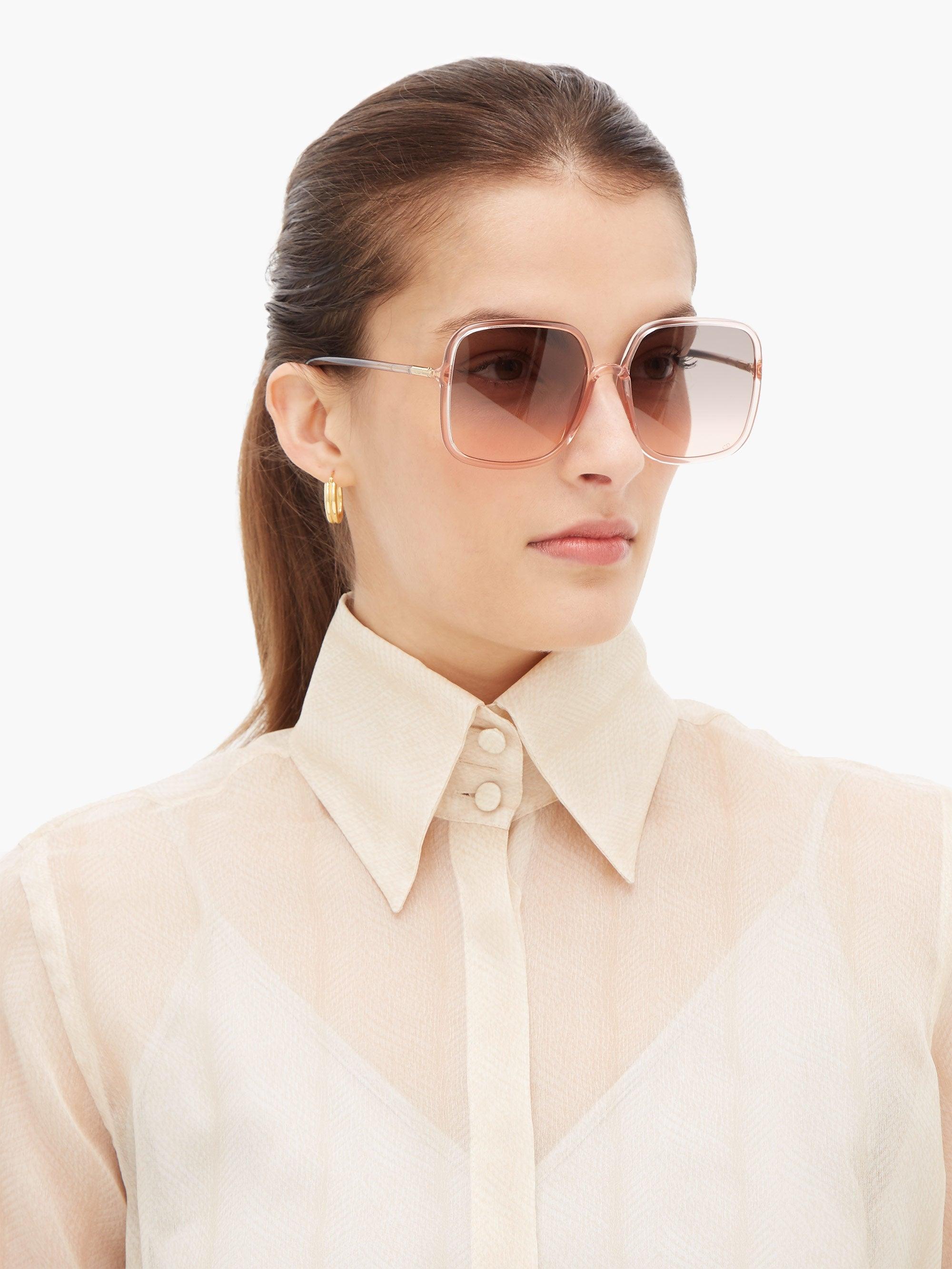 Dior So Stellaire 1 Square Acetate Sunglasses | Lyst