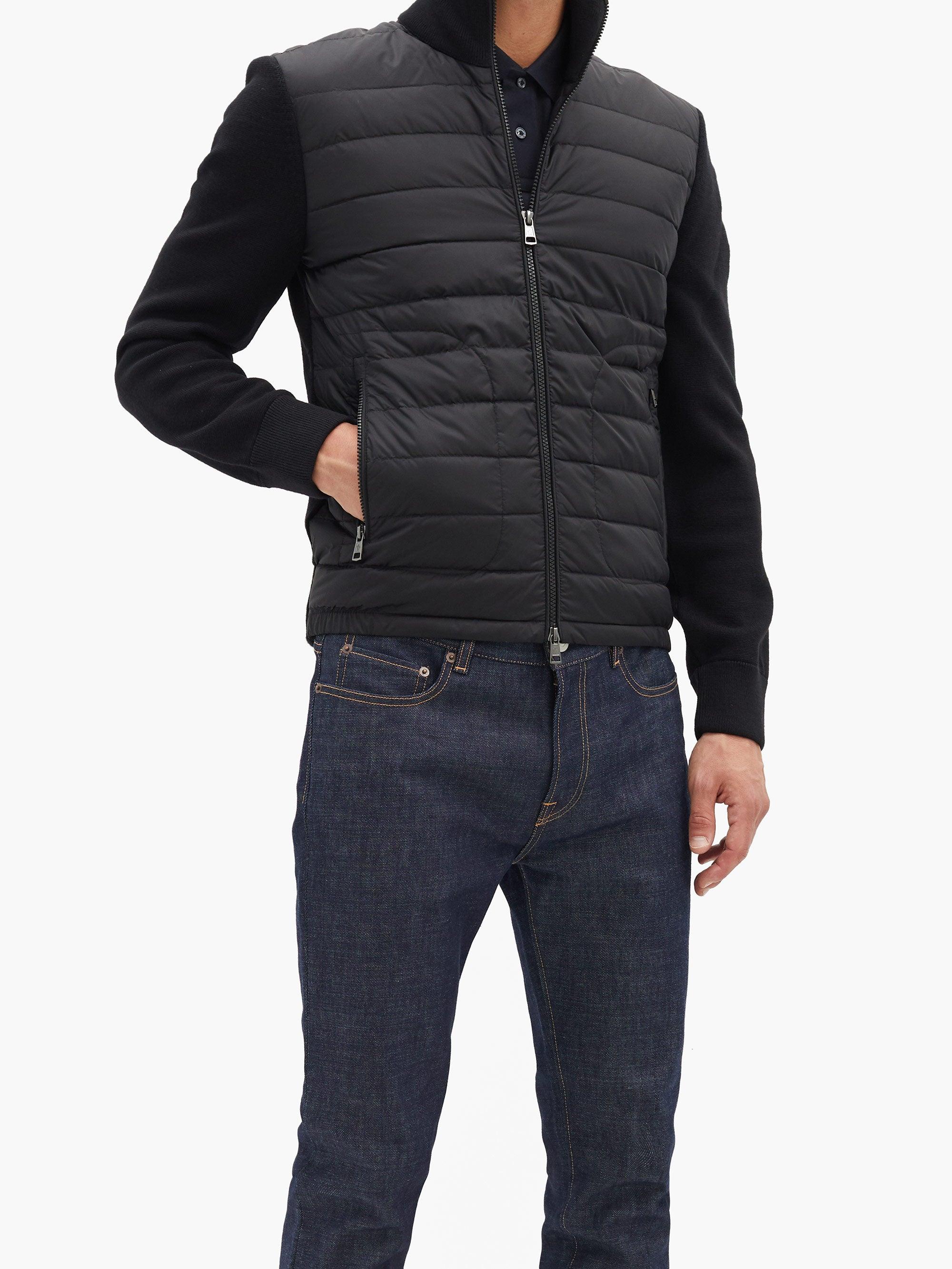 Moncler quilted cardigan hotsell