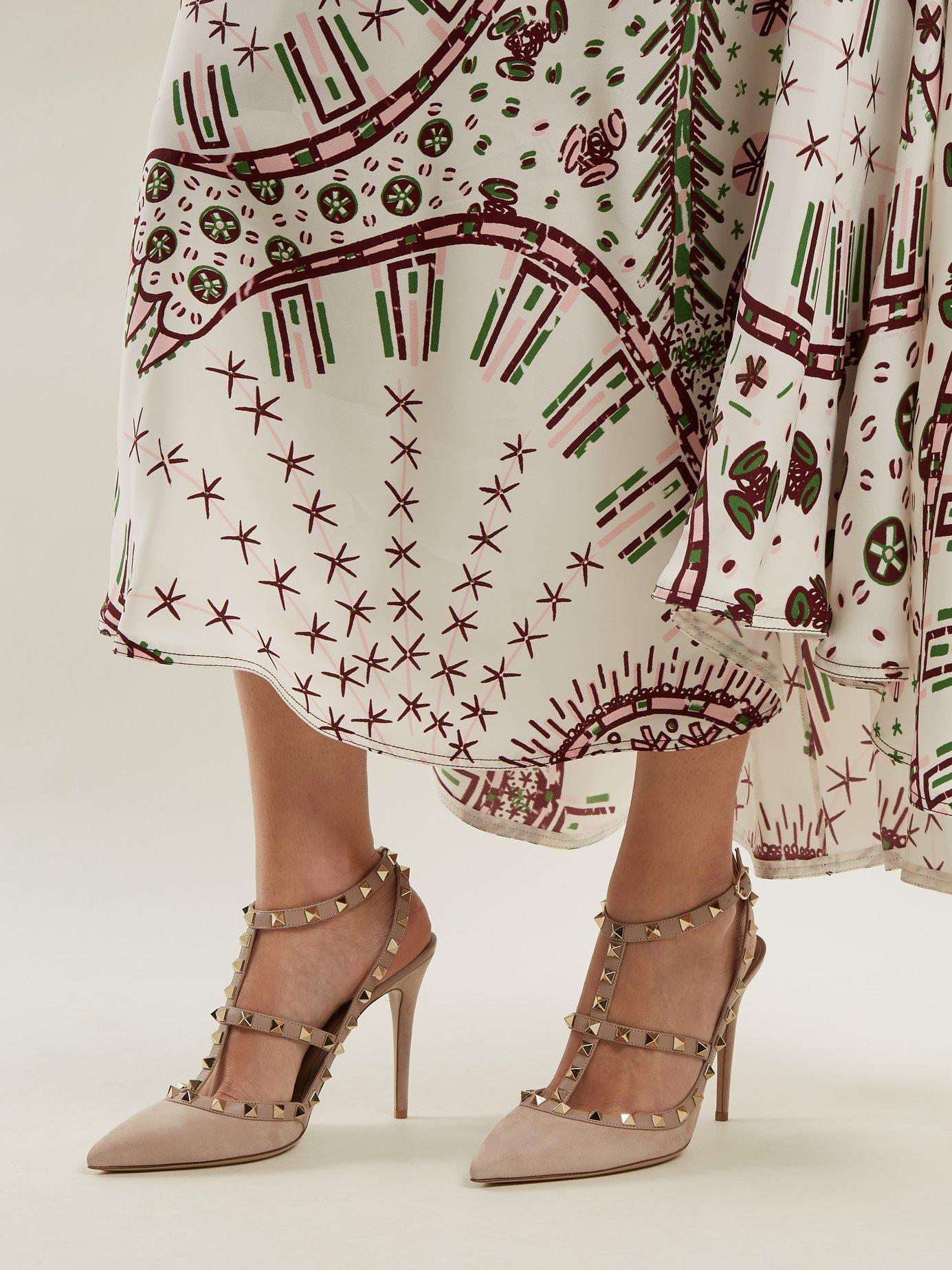 suede valentino rockstud