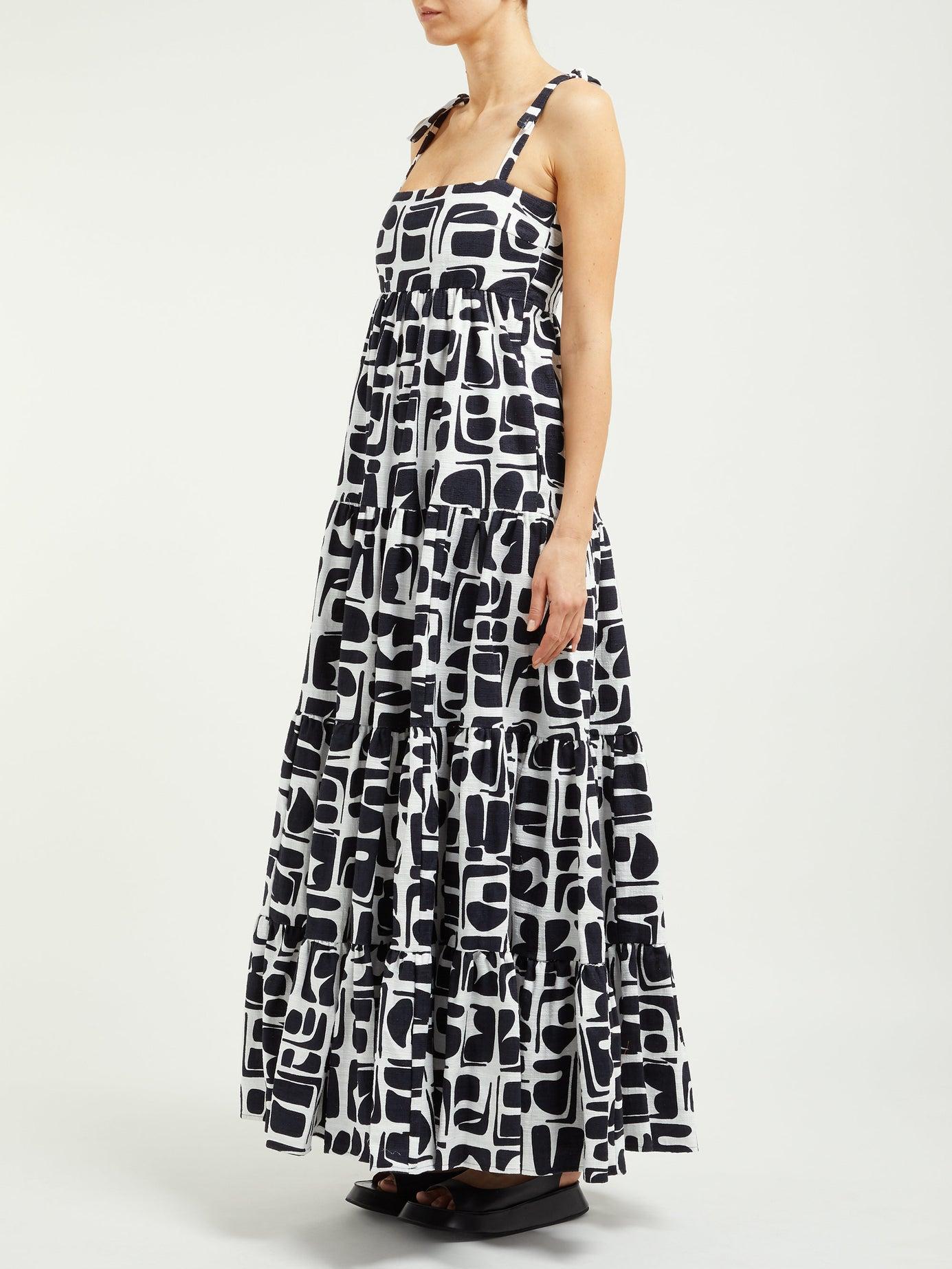 la double j maxi dress
