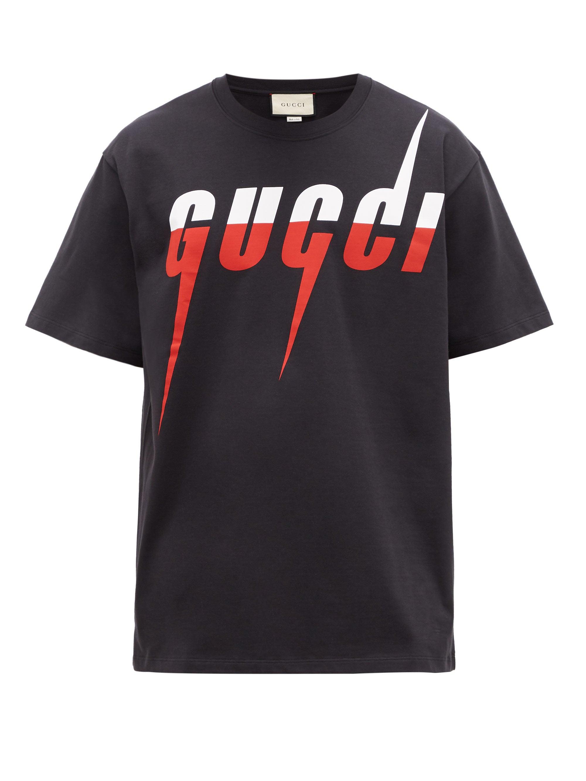 gucci square logo t shirt