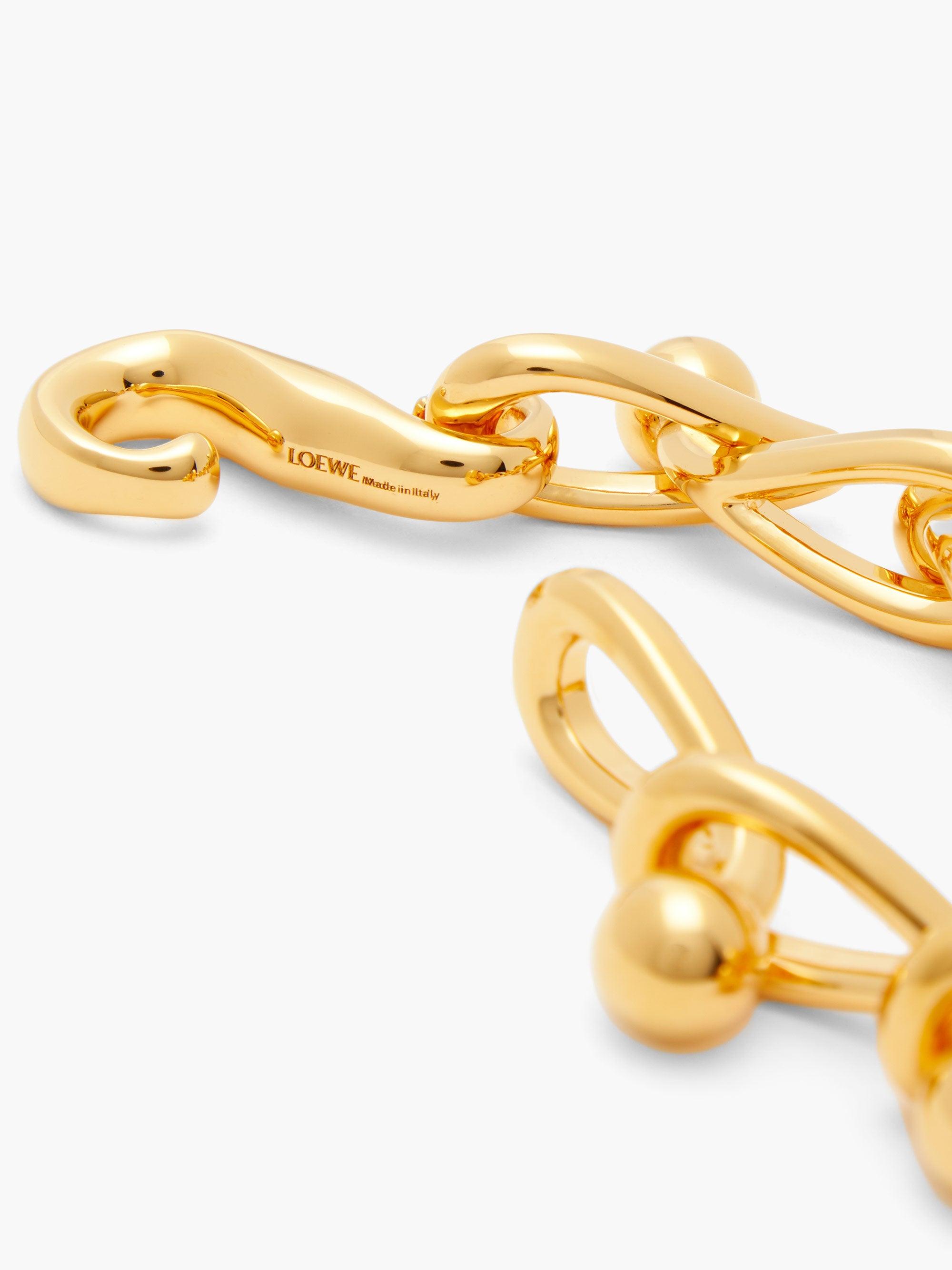 Loewe ドロップ チェーンブレスレット メタリック | Lyst