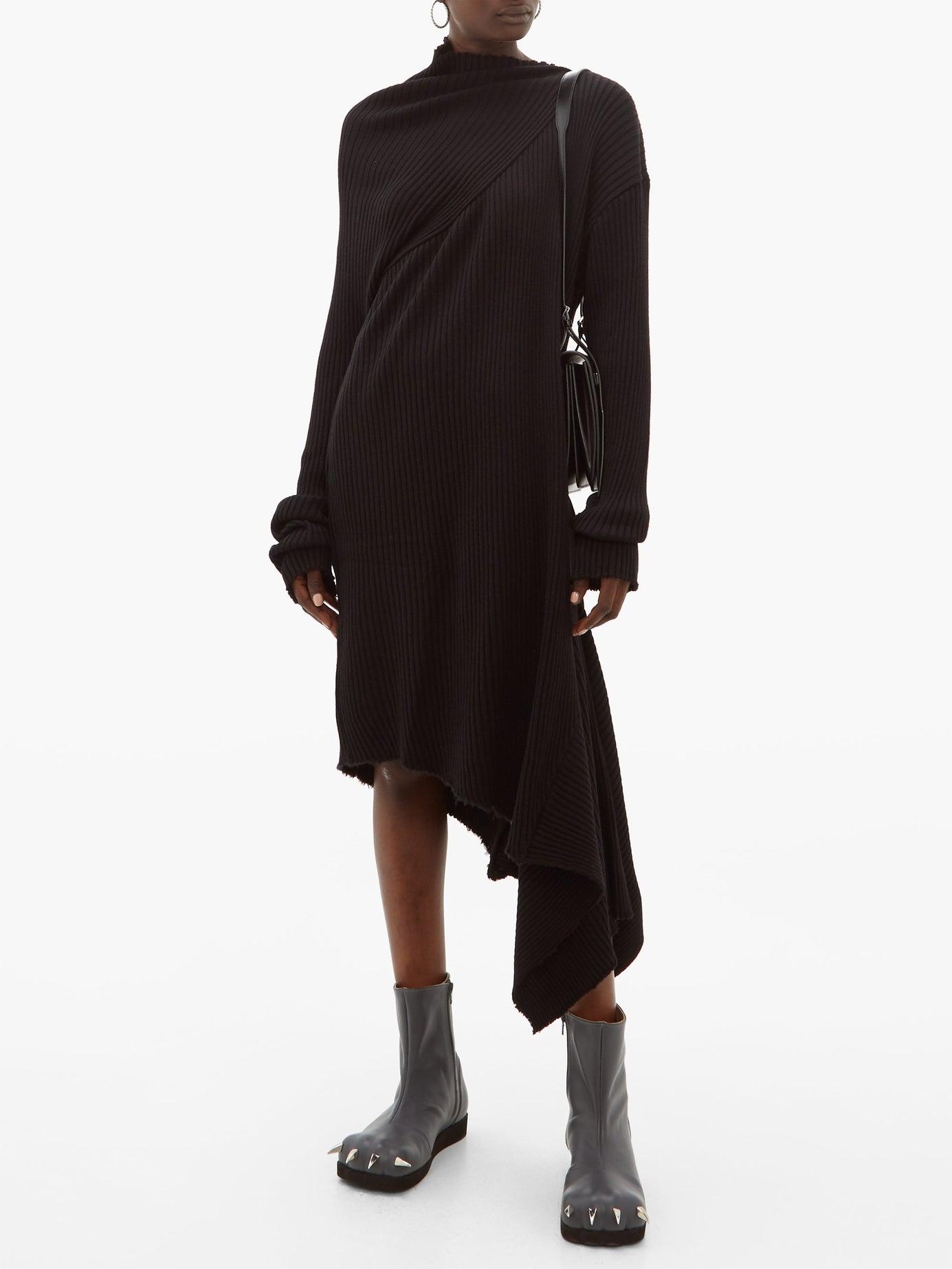 Charles Jeffrey X Roker Lion Claw Leather Boots in Gray | Lyst