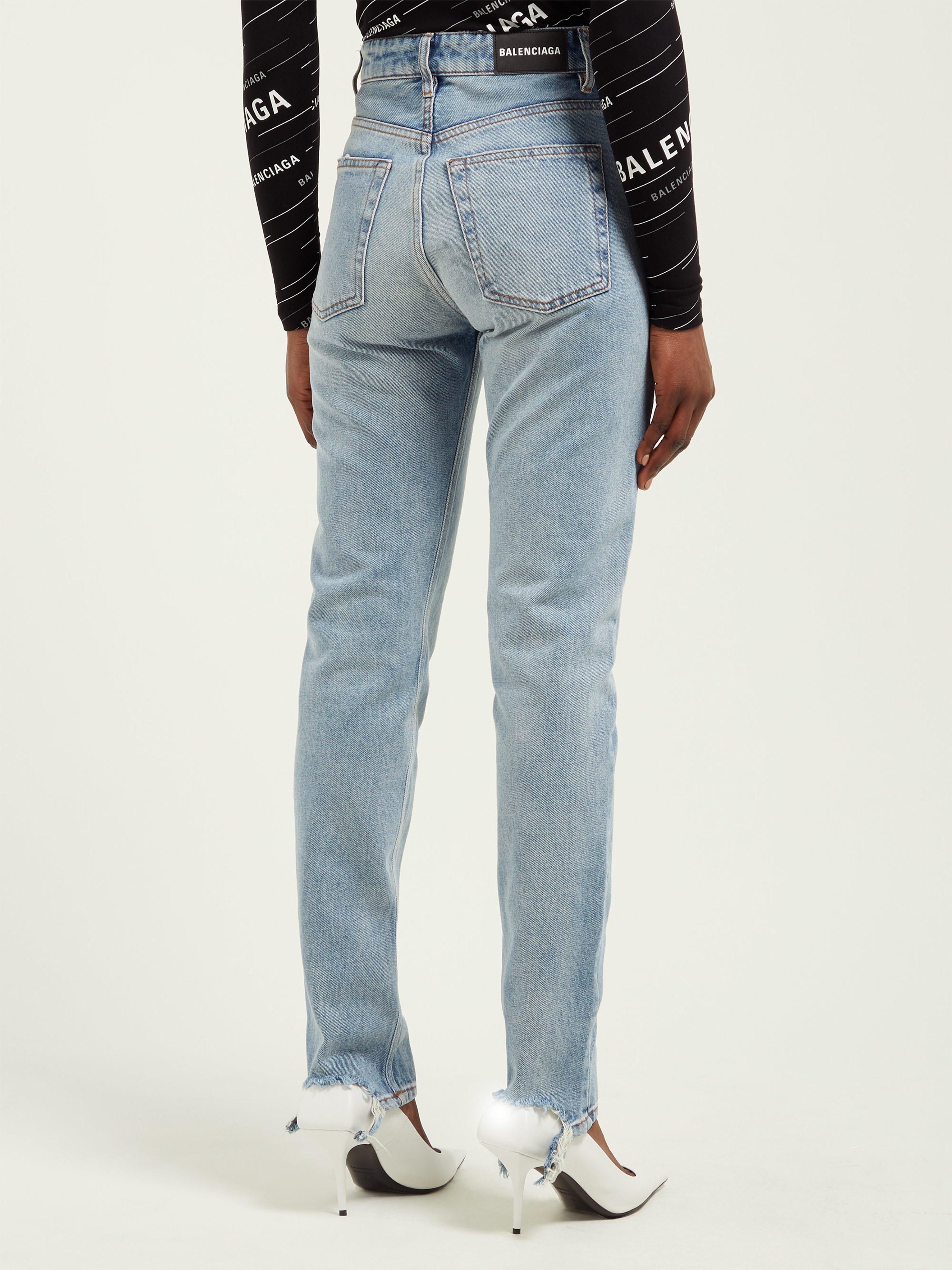 Balenciaga Denim V Waist Straight Leg 