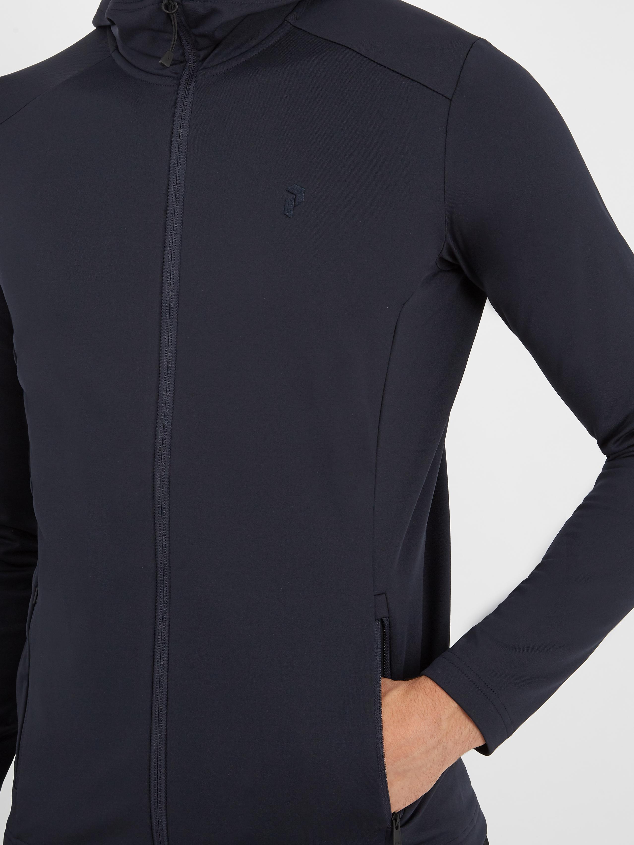 peak performance blue hoodie