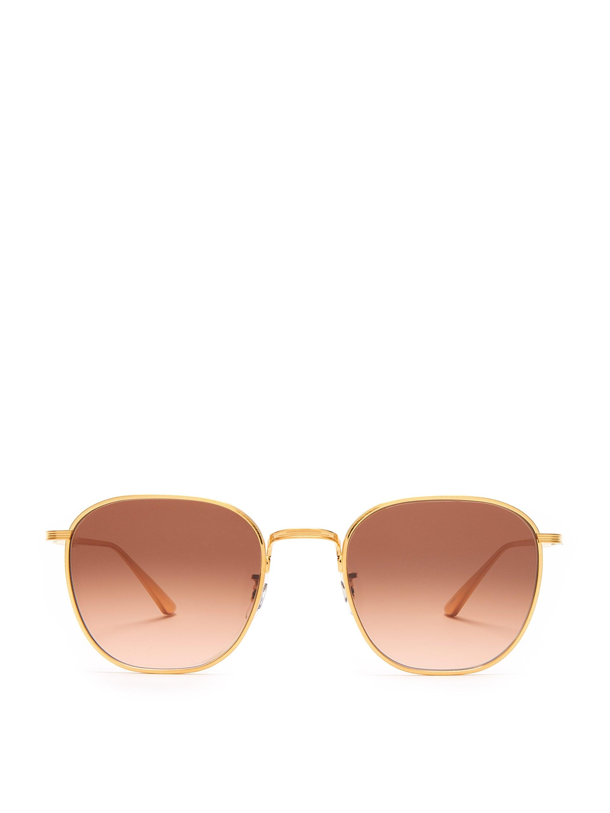 The Row X Oliver Peoples Board Meeting 2 Sunglasses in Metallic | Lyst