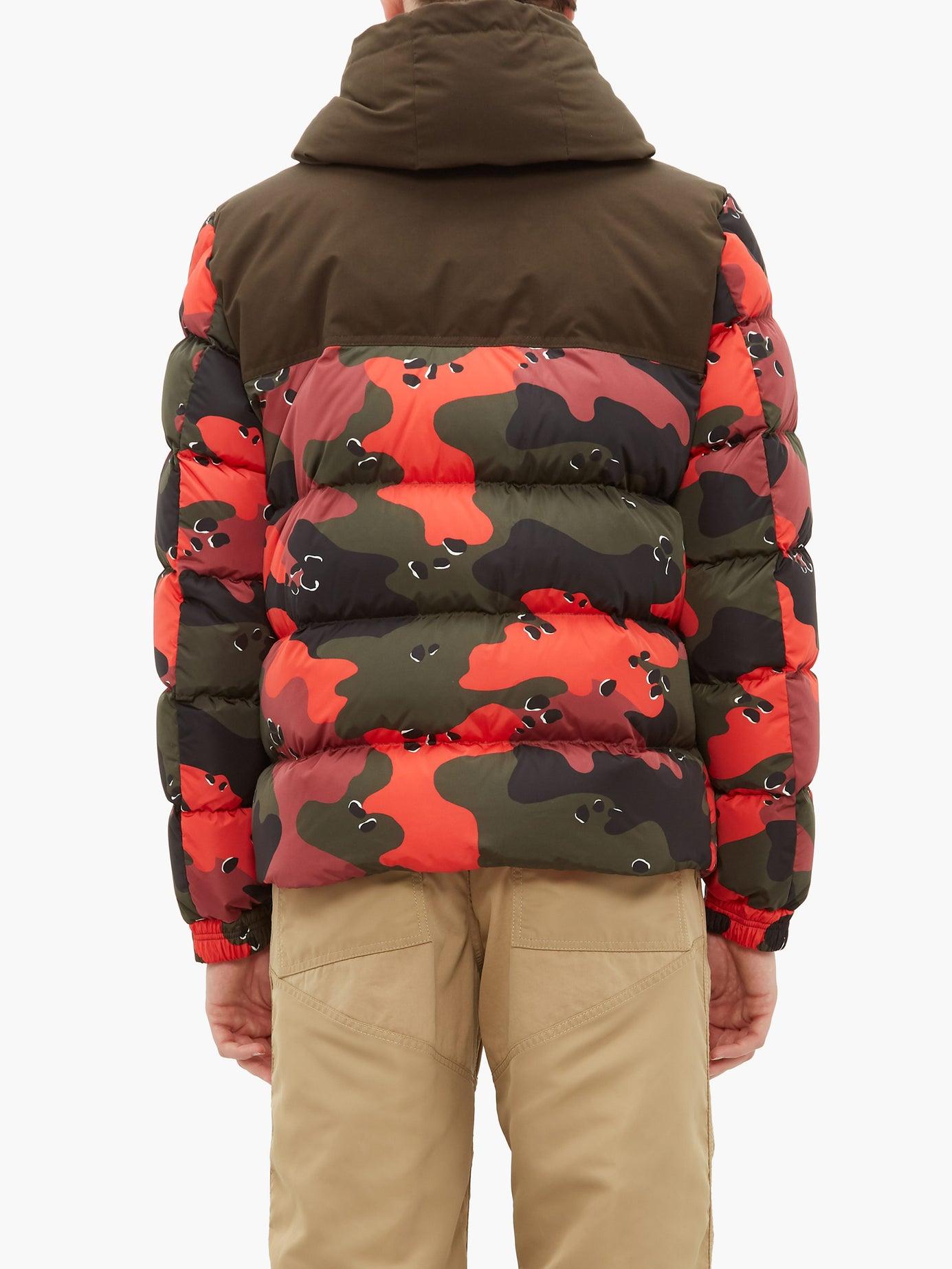 moncler red camo