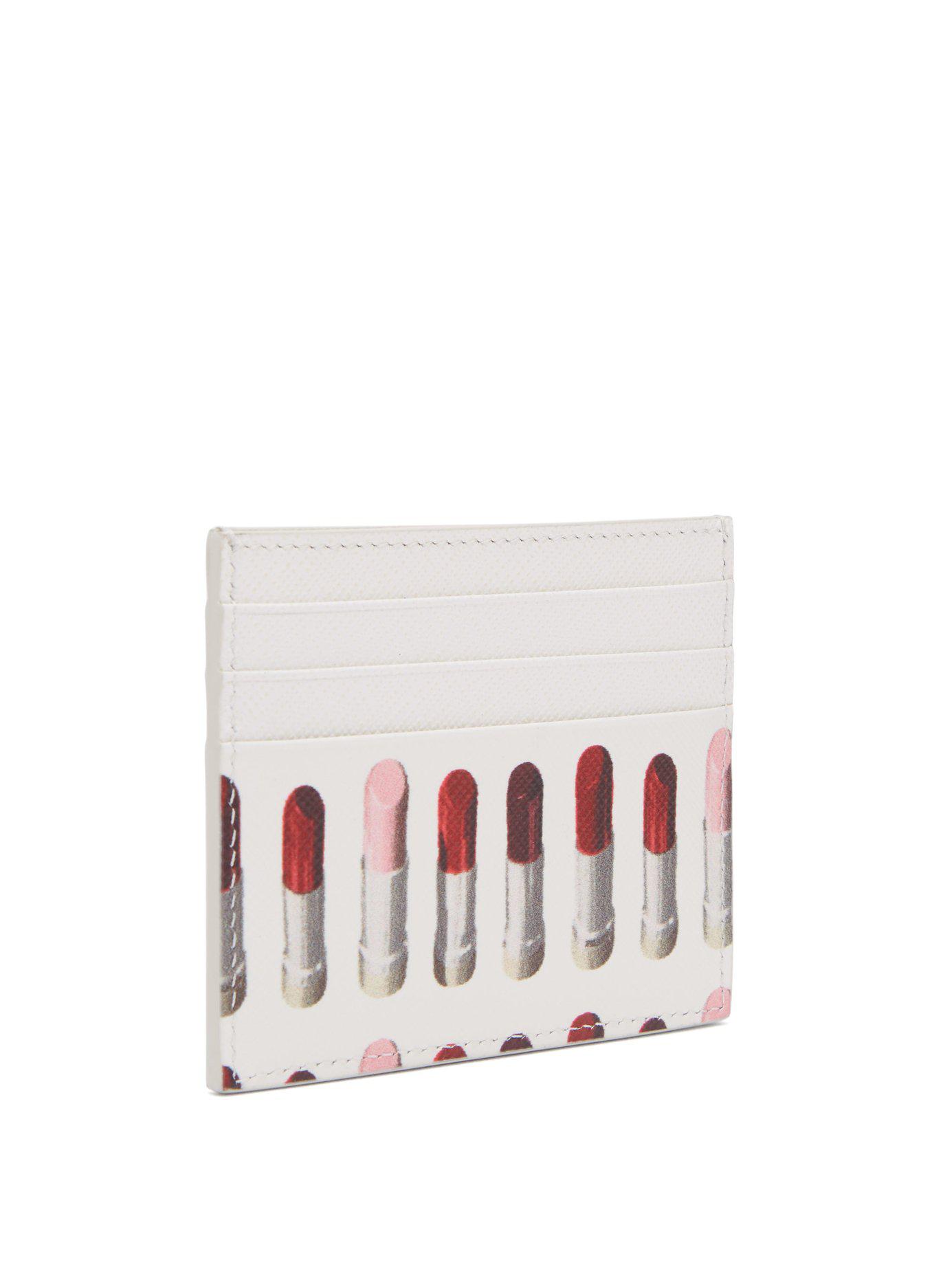 prada lipstick card holder