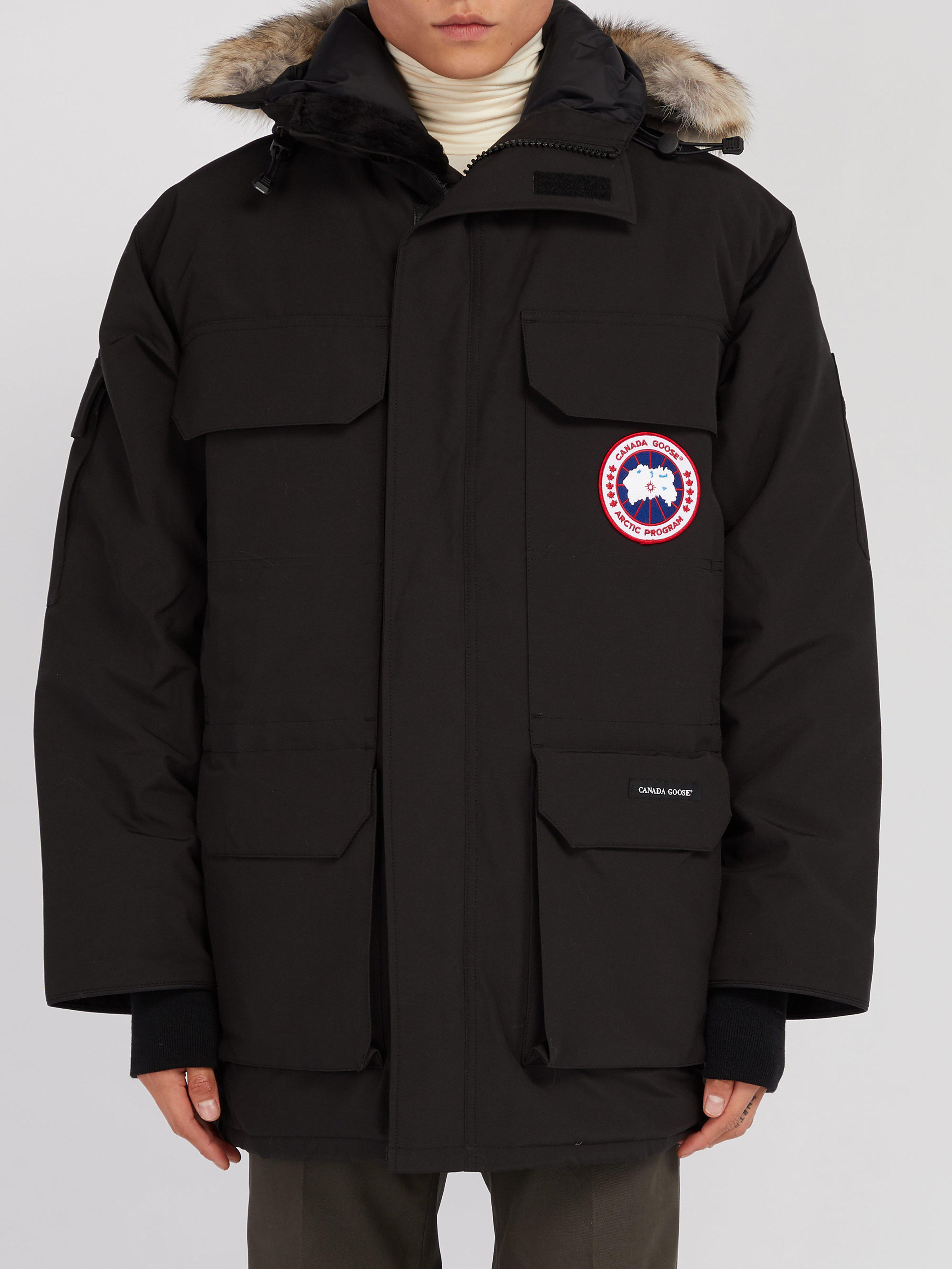 Canada Goose Expedition Down Parka With Genuine Coyote Fur Trim in