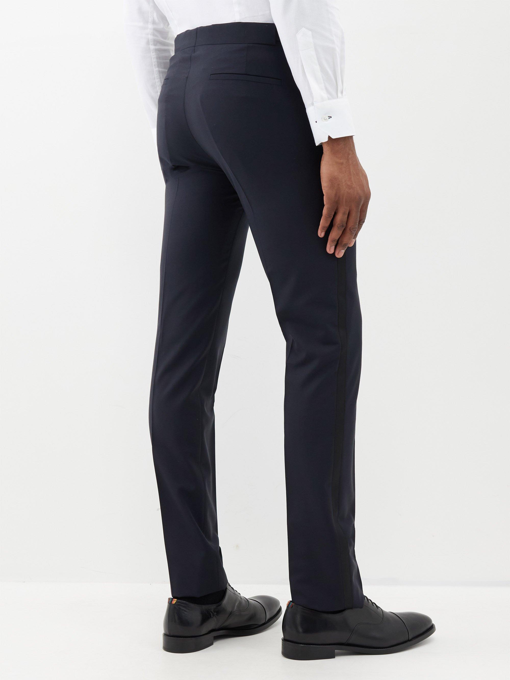 paul smith black trousers