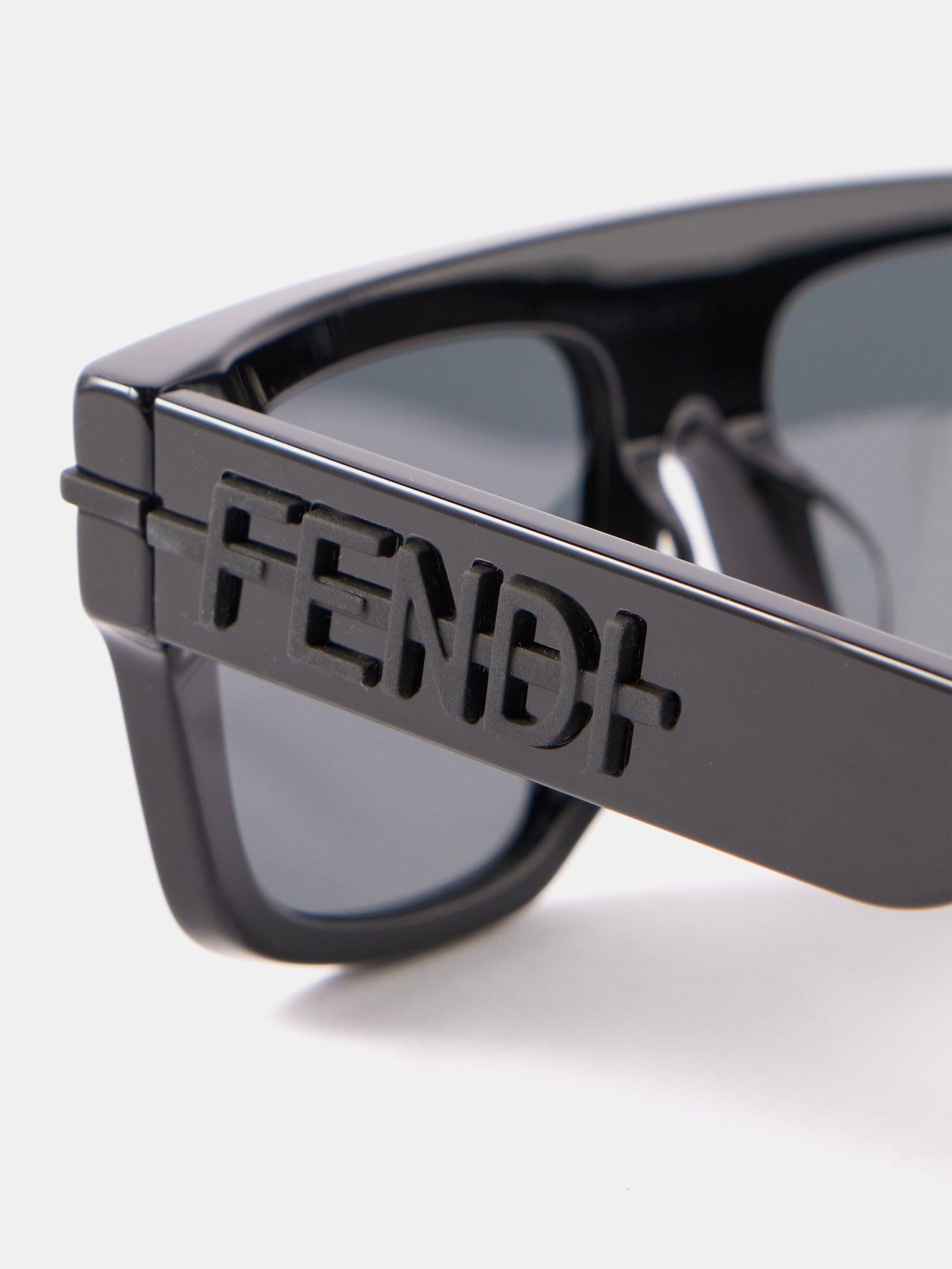 Fendi Men's Fendigraphy Square-Frame Sunglasses