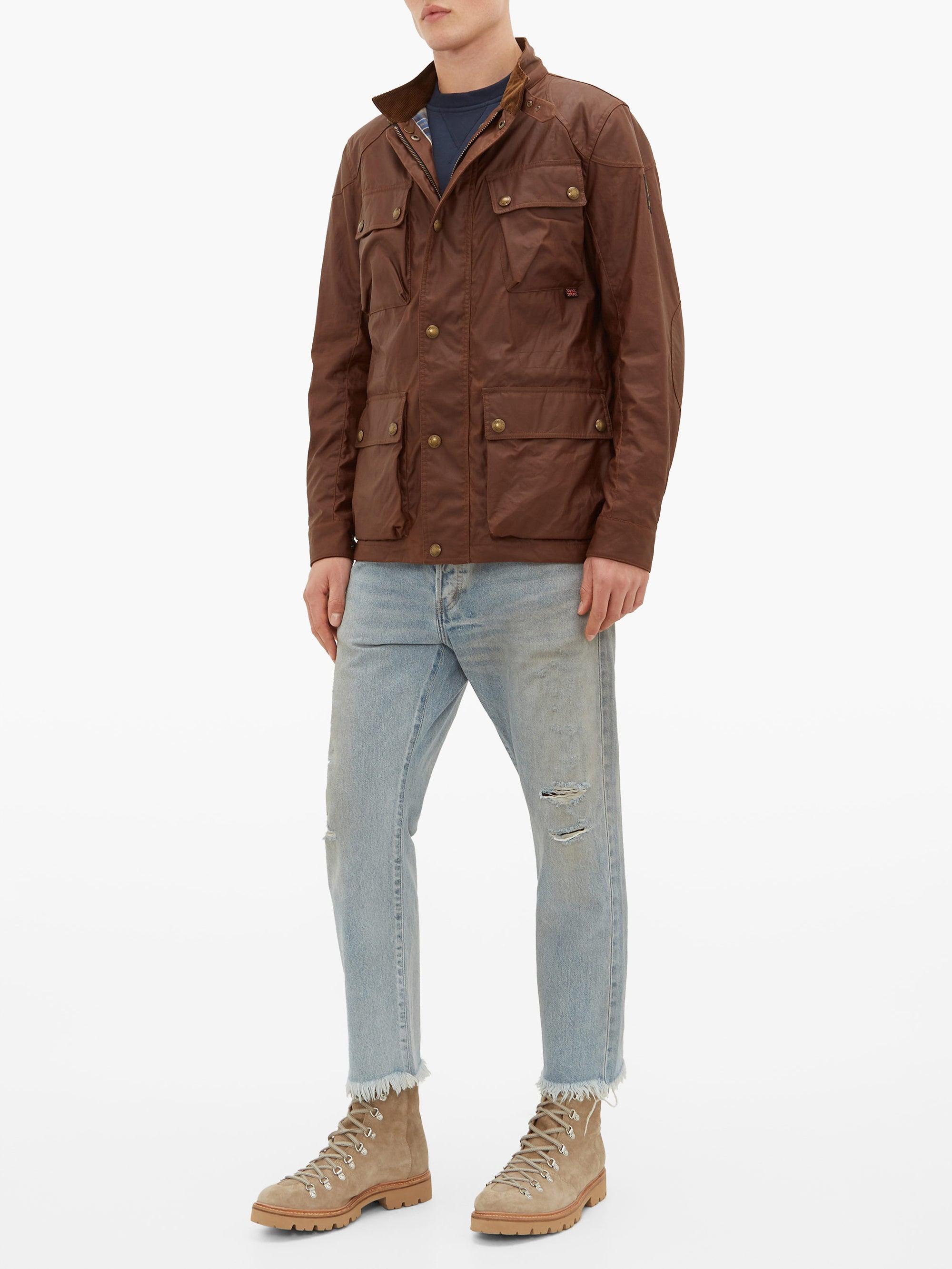 Belstaff Cotton Fieldmaster Jacket in Light Brown (Brown) for Men - Lyst