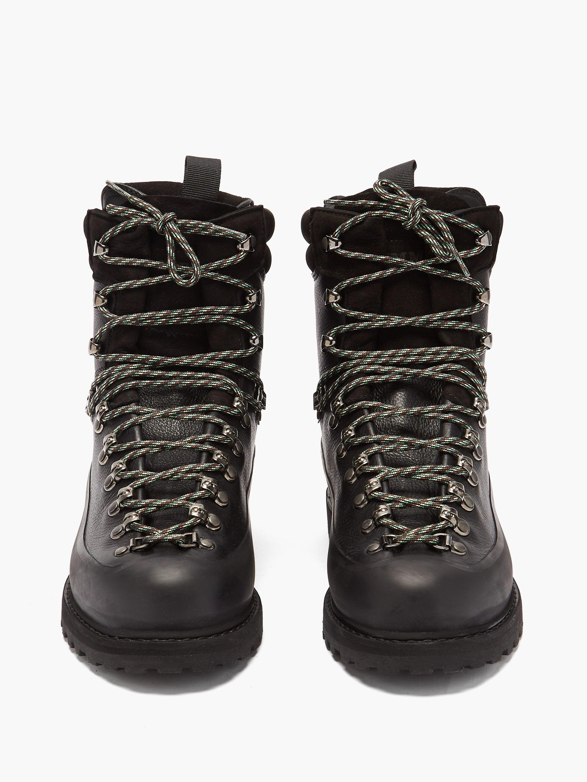 Diemme Everest Leather Hiking Boots in Black for Men | Lyst