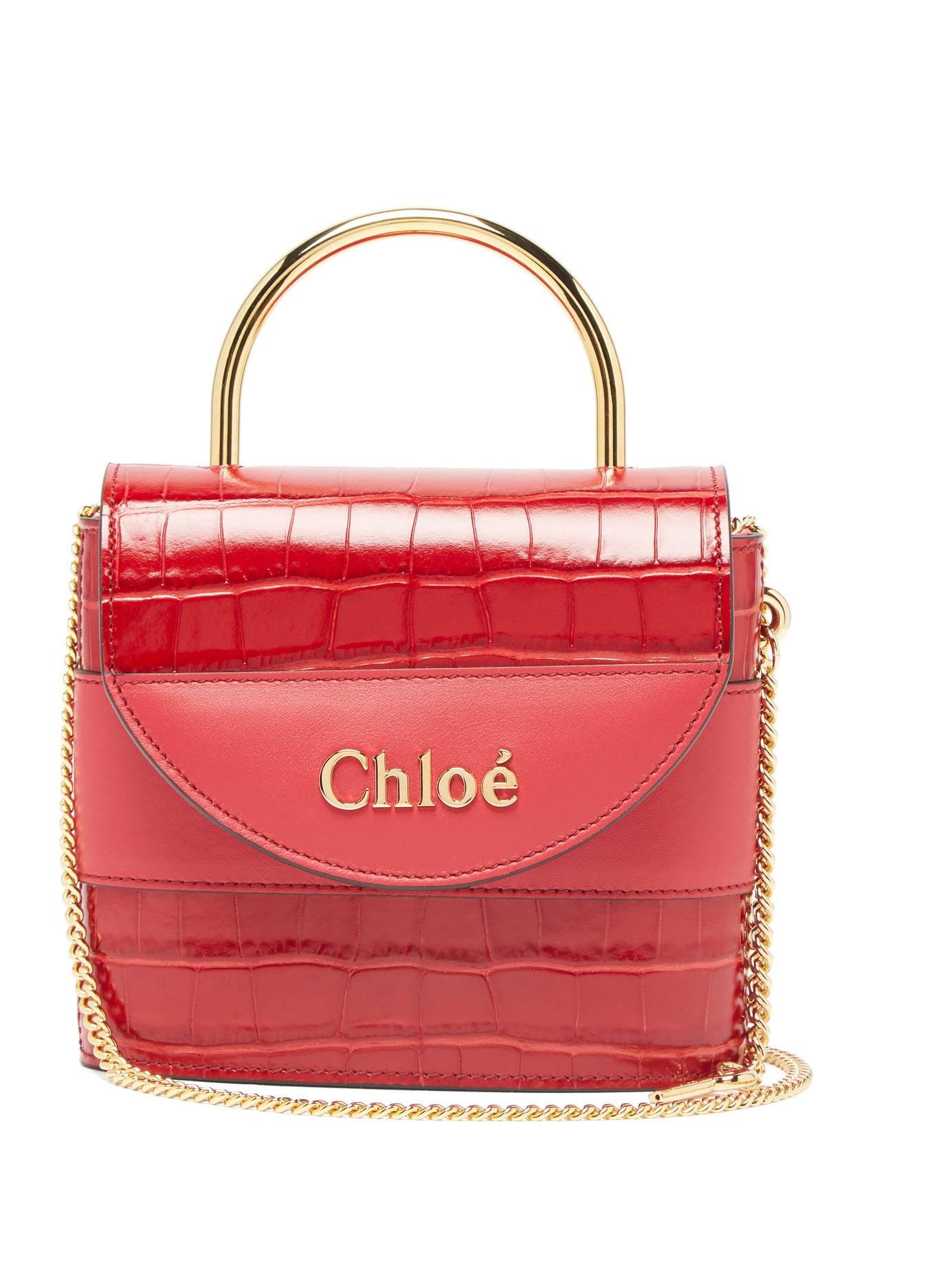 chloe aby croc bolsa