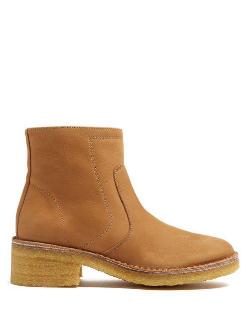 faux nubuck ankle boots