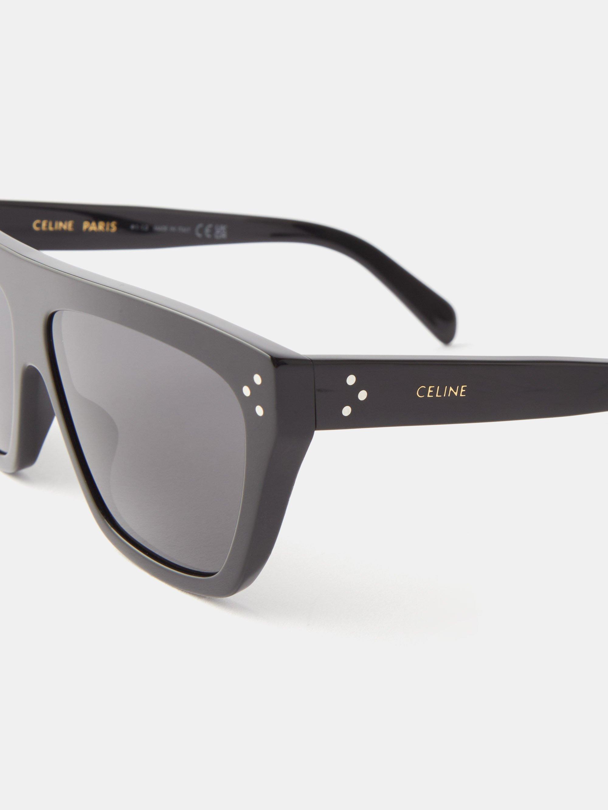 Tremble Guvernør Fremmedgøre Celine D-frame Acetate Sunglasses in Gray for Men | Lyst
