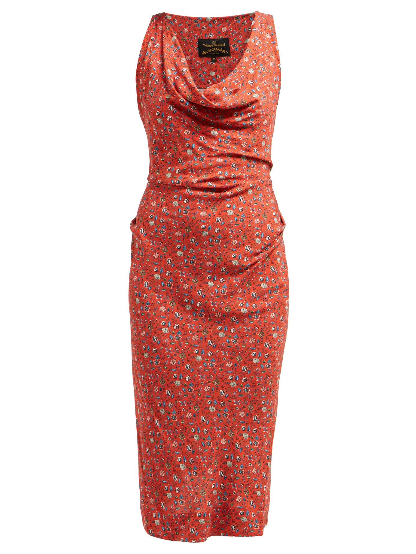 Vivienne Westwood Anglomania Virginia Floral-print Jersey Dress in