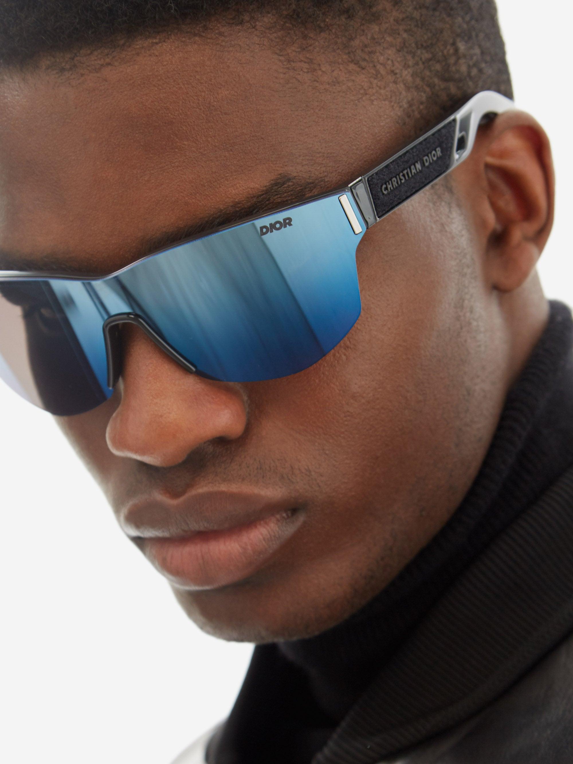 Dior Xtrem Mask Acetate Sunglasses In Blue For Men Lyst