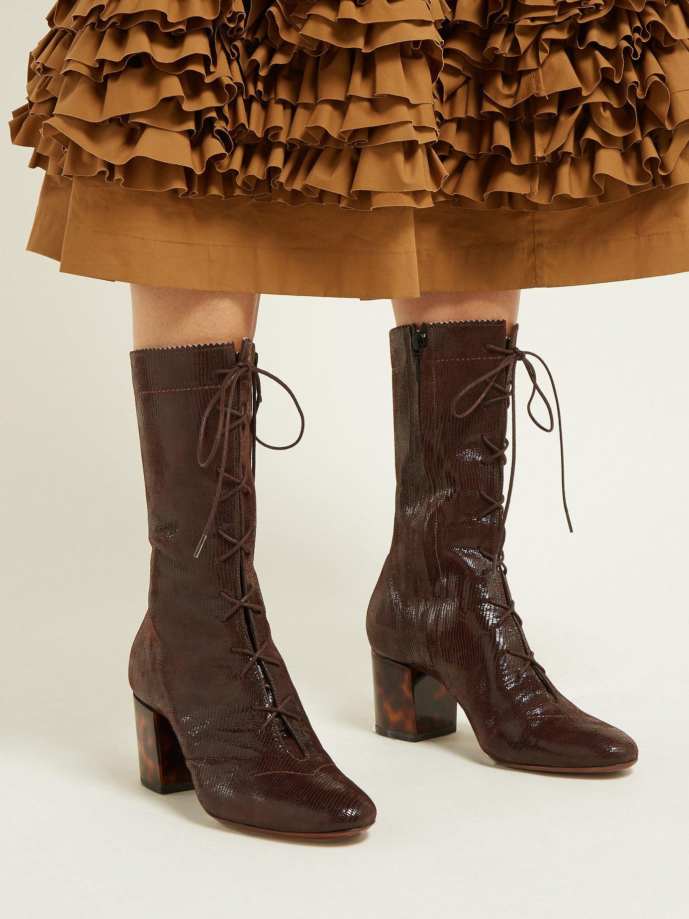forever lace up boots