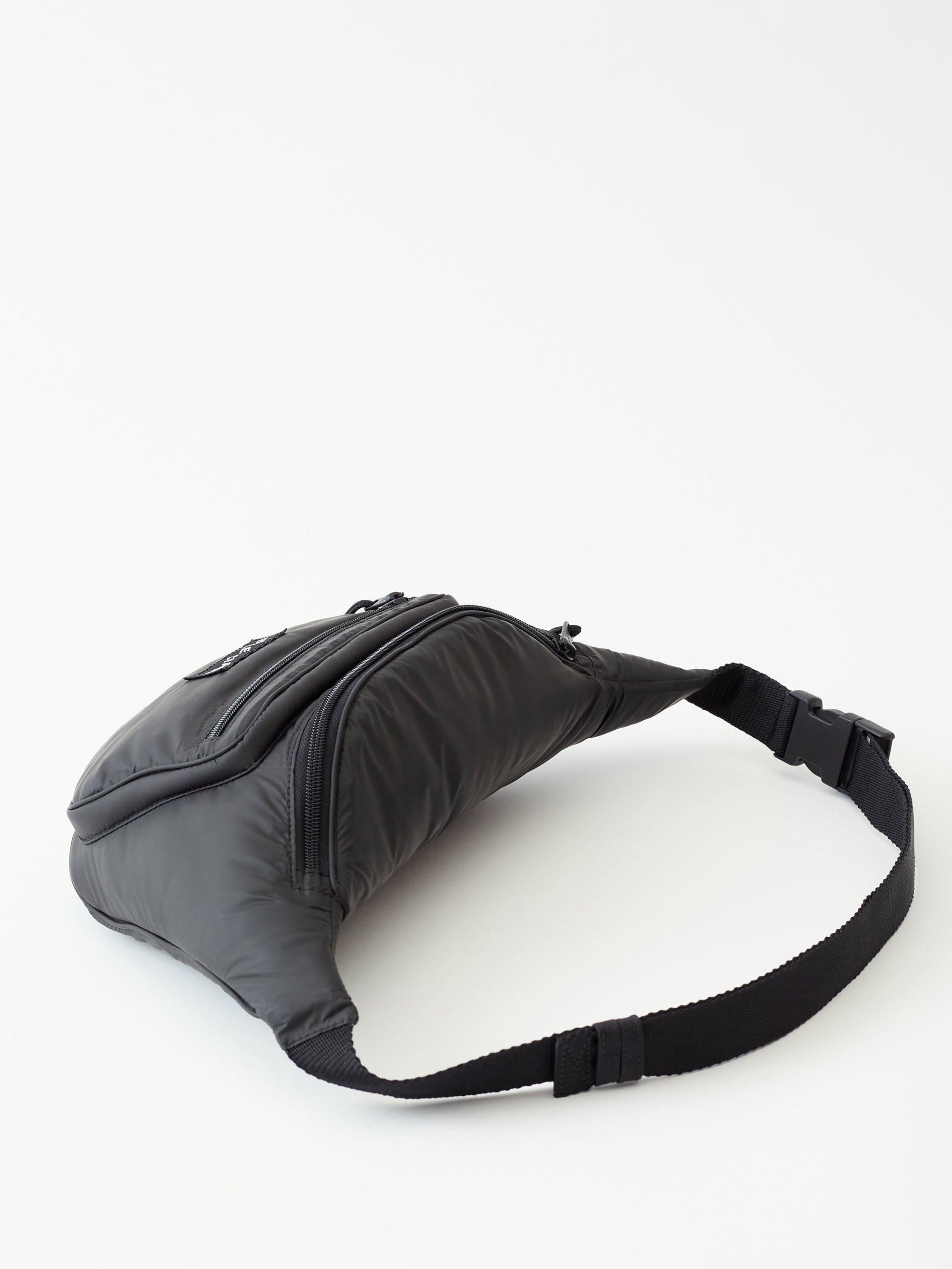 Balenciaga Explorer Padded Belt Bag in Black for Men | Lyst