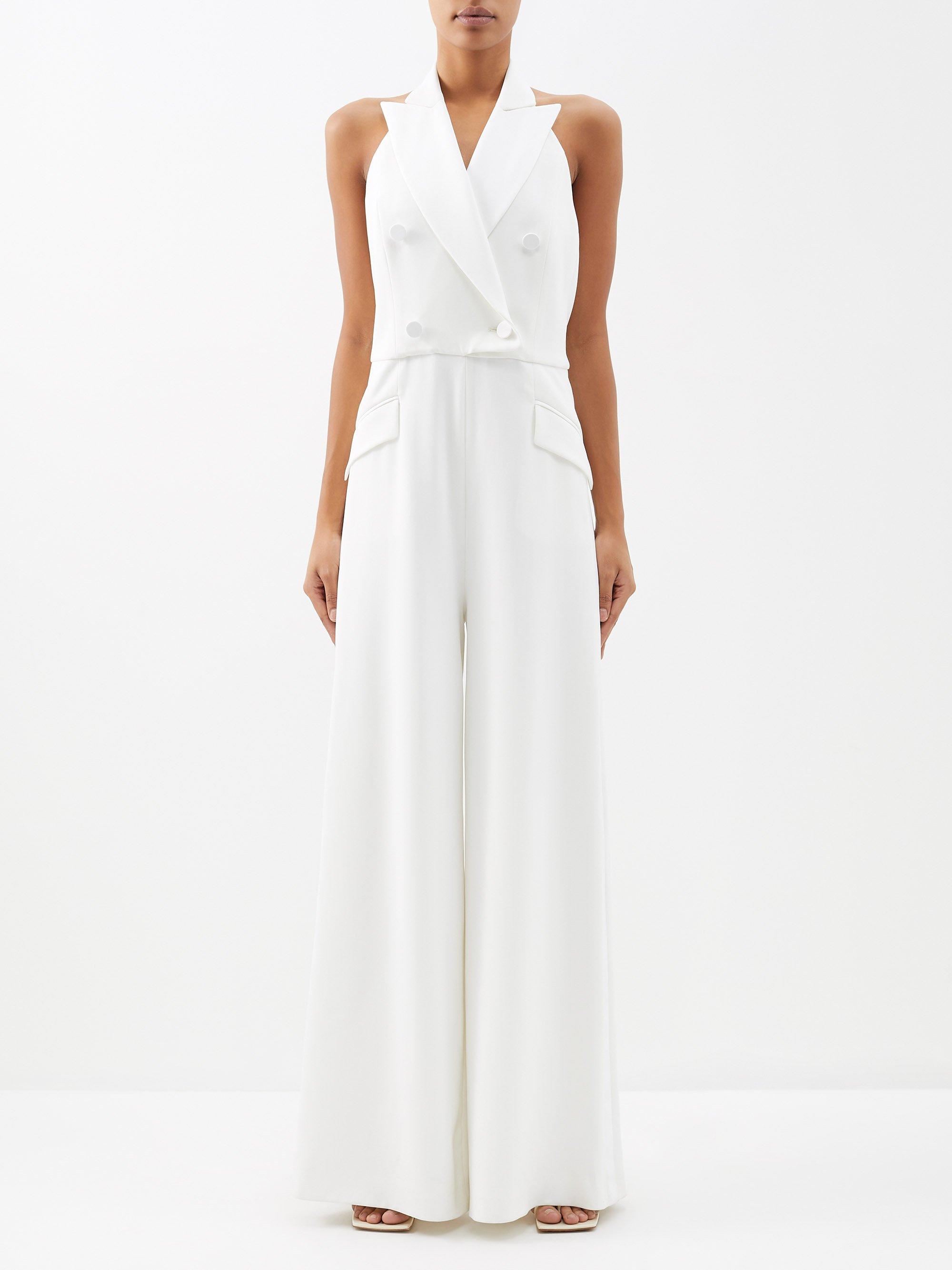 Max Mara Selva Jumpsuit in White Lyst
