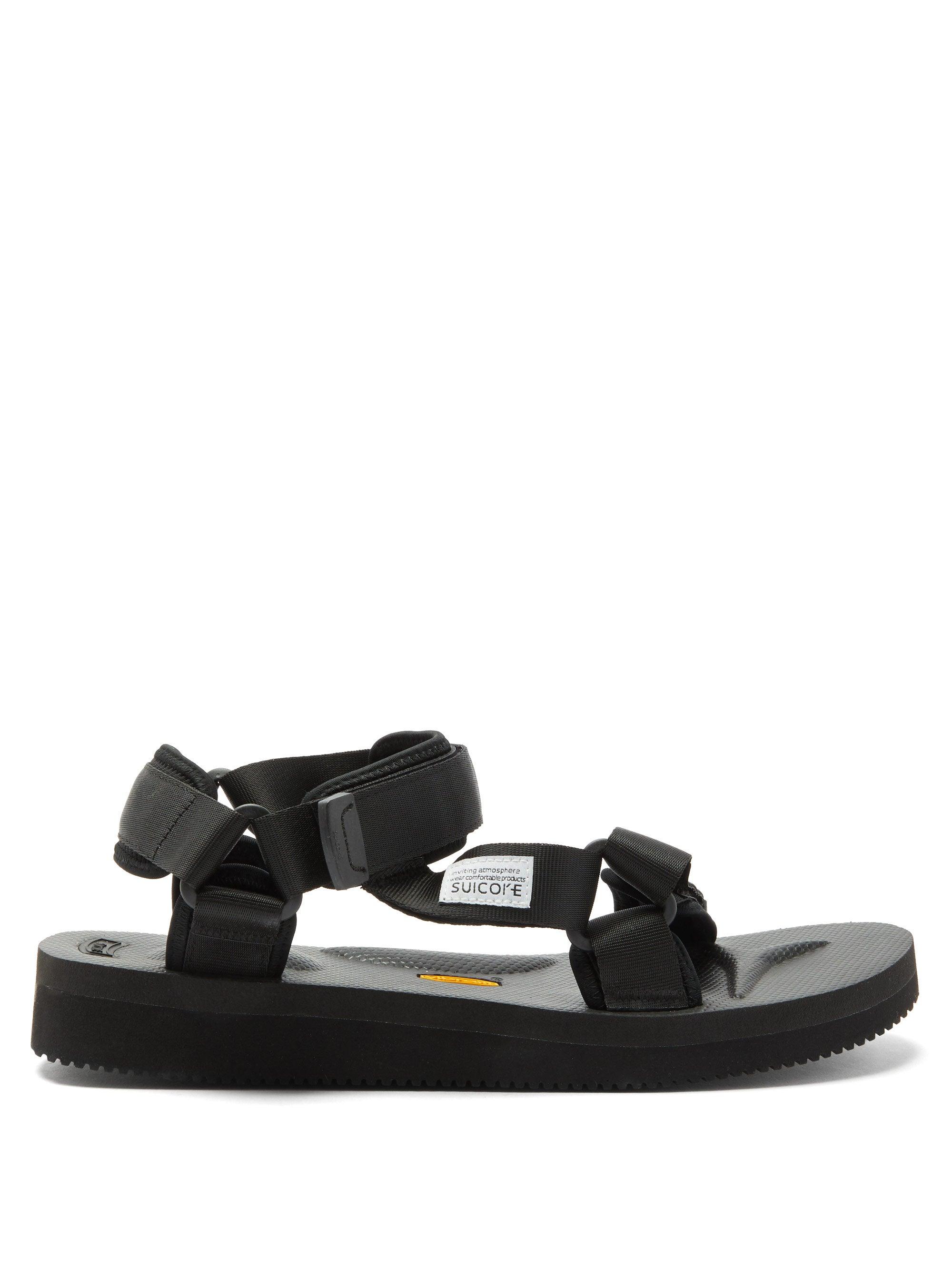 Suicoke Neoprene Depa-v2 Velcro-strap Sandals in Black for Men - Lyst