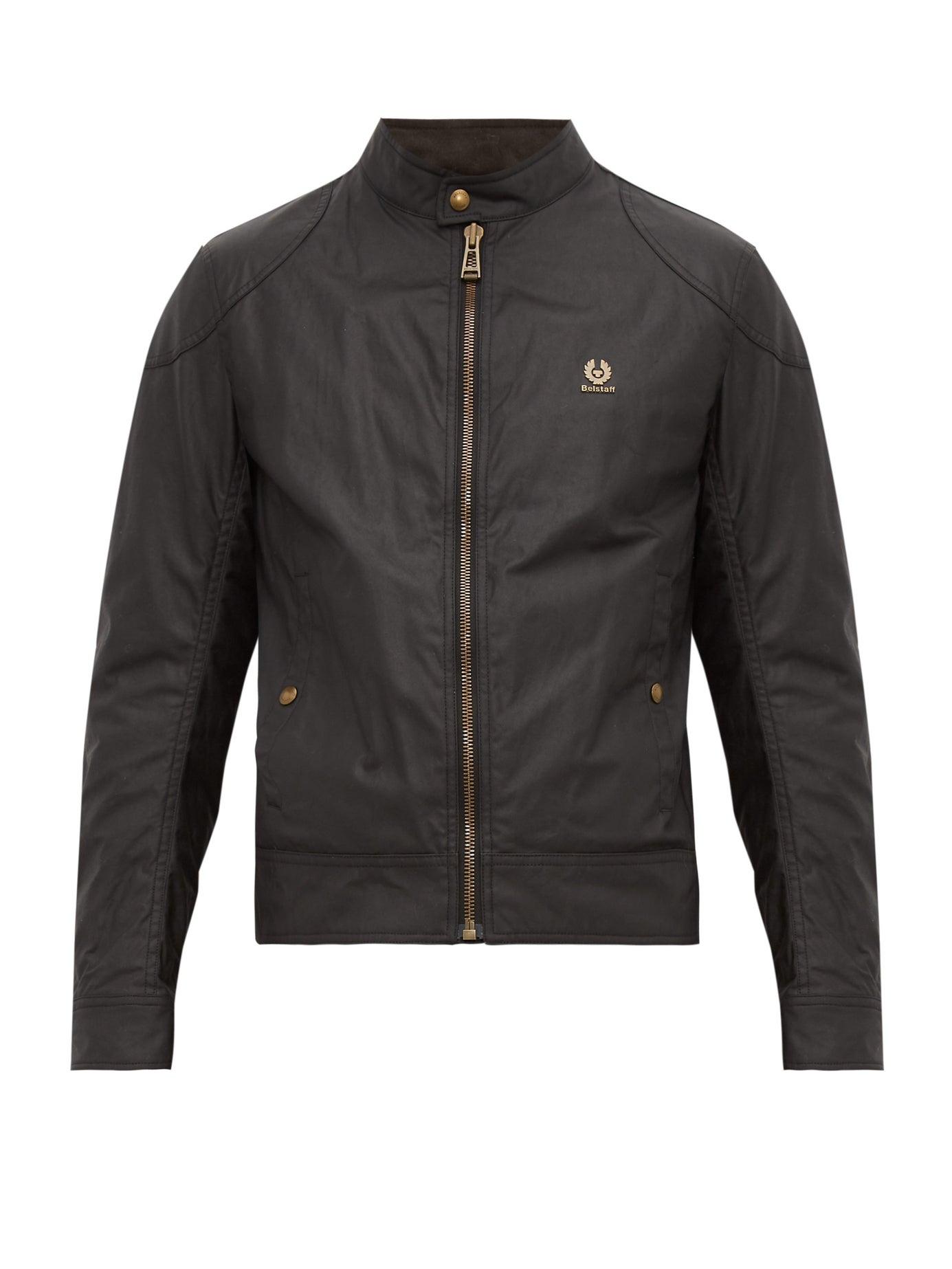 Belstaff Kelland Waxedcotton Short Jacket in Black for Men Lyst