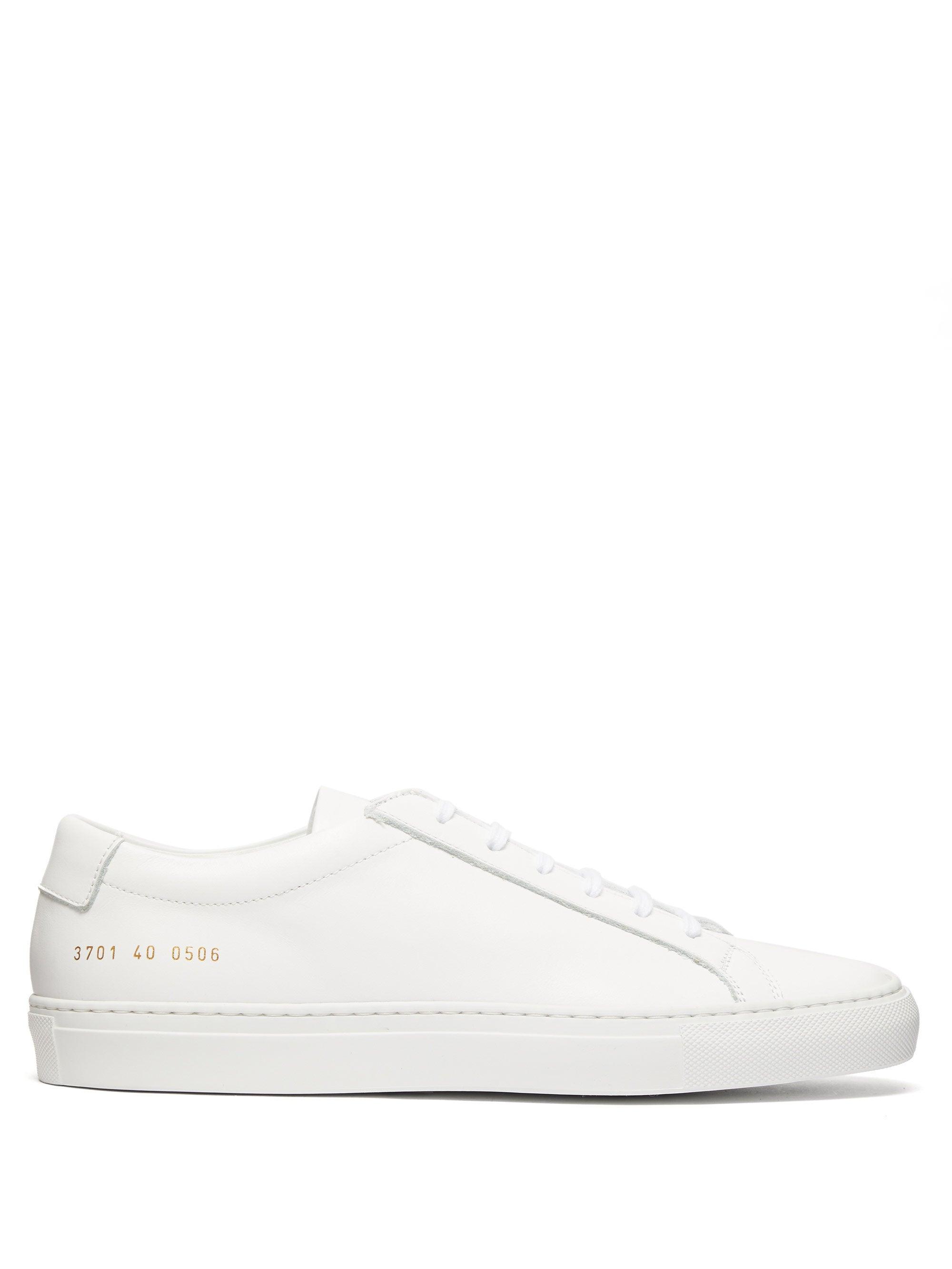 common projects white trainers