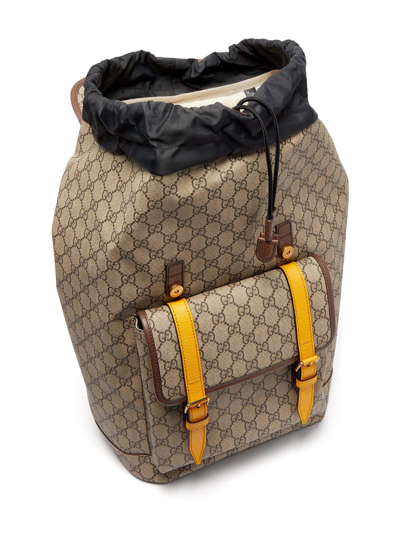 Leather/Canvas GUCCI Backpack – SILLY SAPP