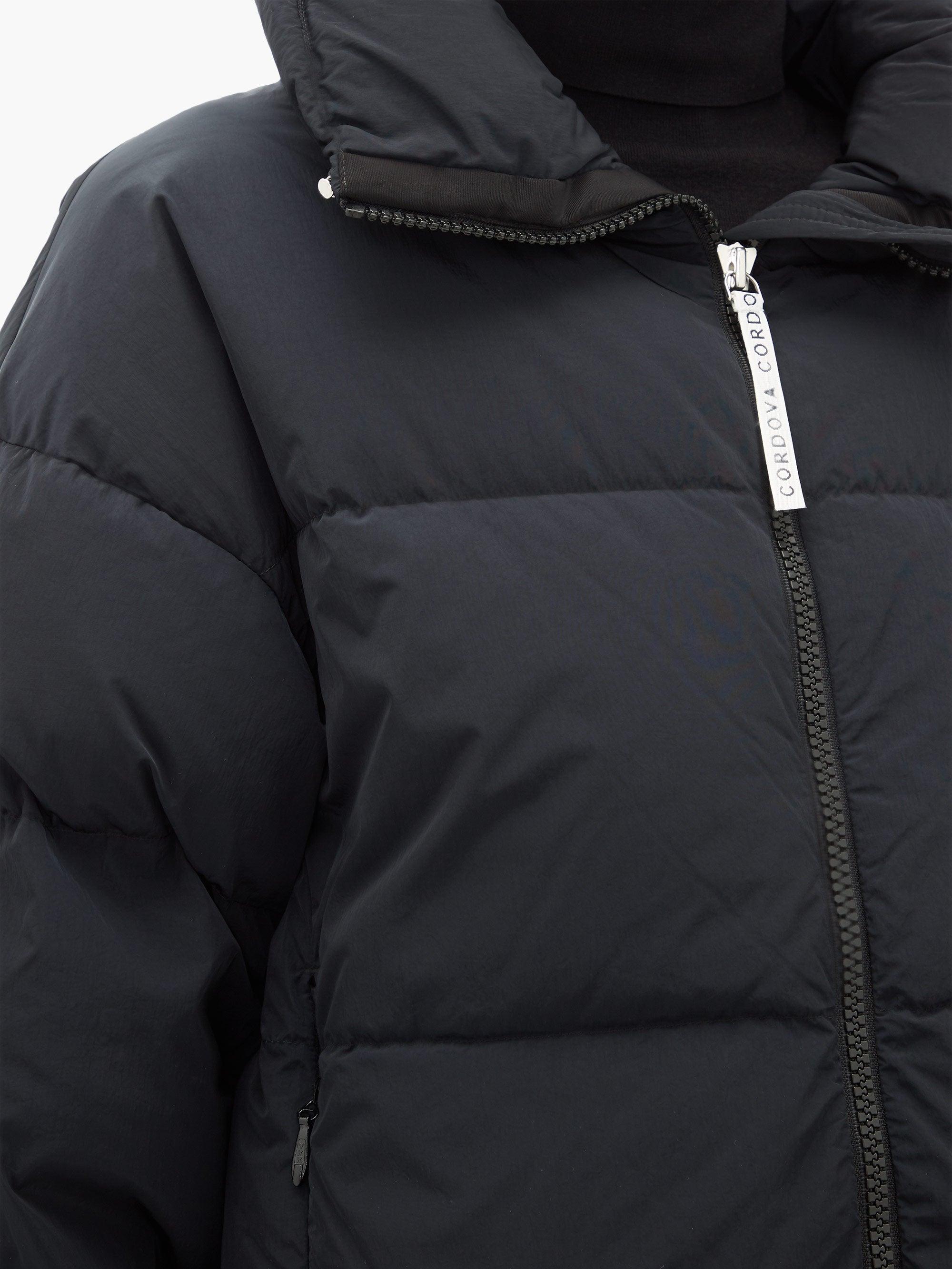 CORDOVA Mont Blanc Technicalfabric Downfilled Jacket in Black Lyst